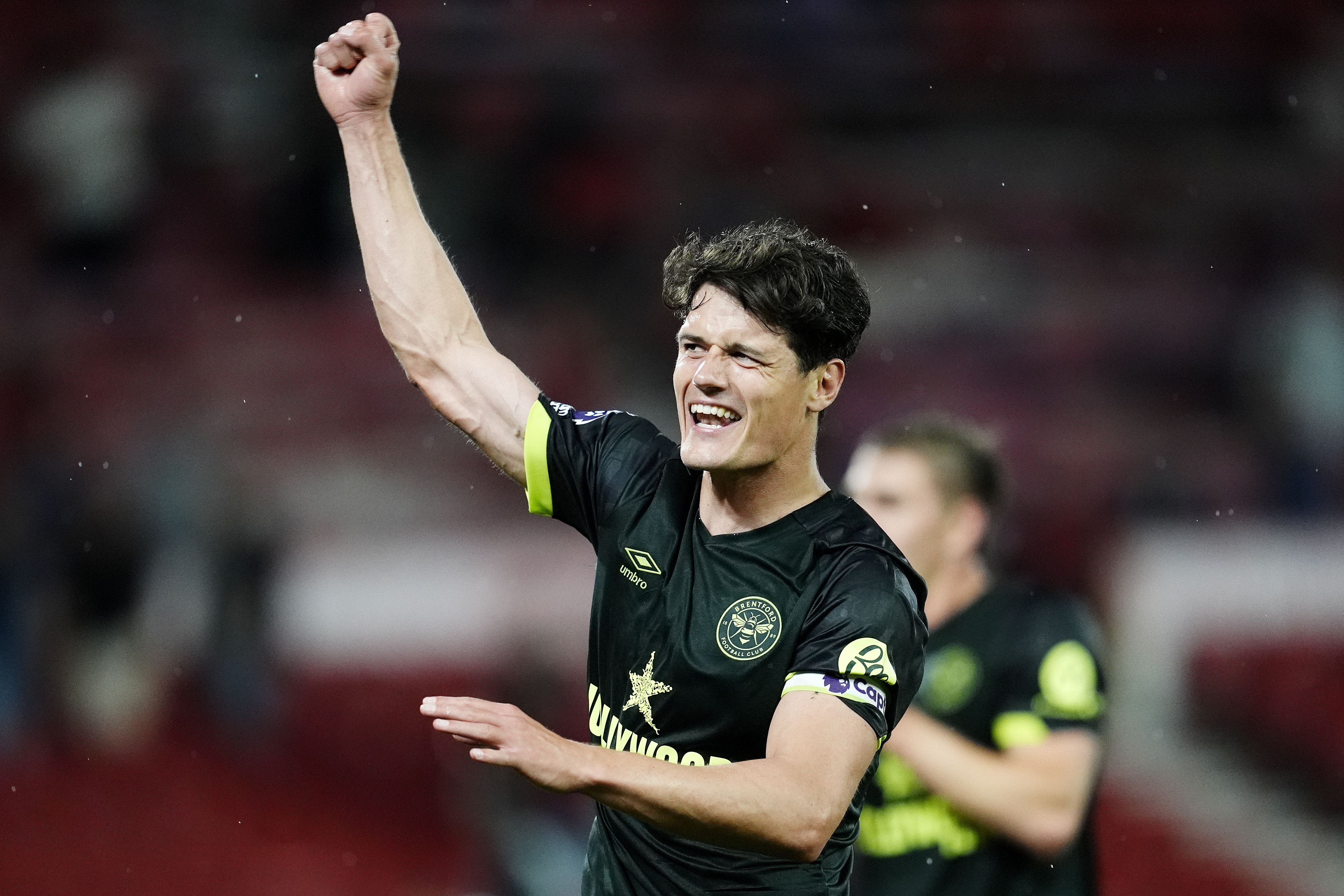 Brentford’s Christian Norgaard could be heading to Arsenal this summer (Nick Potts/PA)