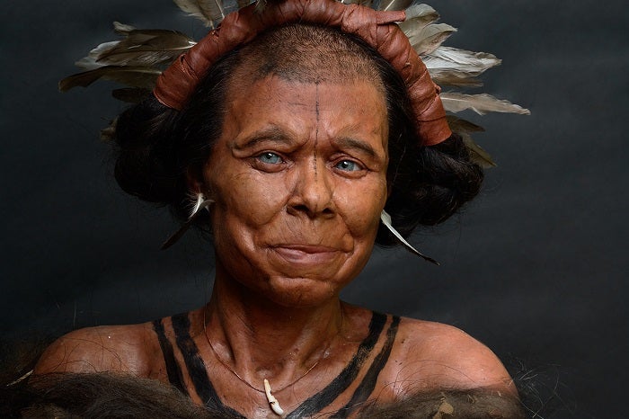 Face reconstruction of the Margaux woman
