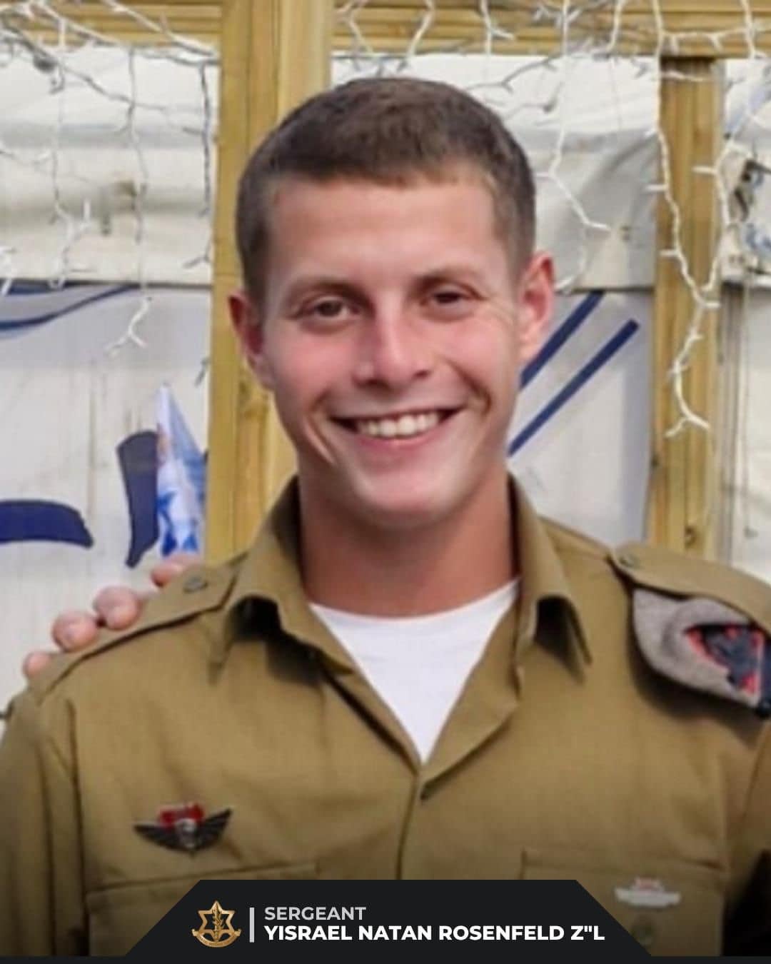 The IDF named the British-Israeli soldier killed as 20-year-old Sergeant Yisrael Natan Rosenfeld from the city of Ra’anana