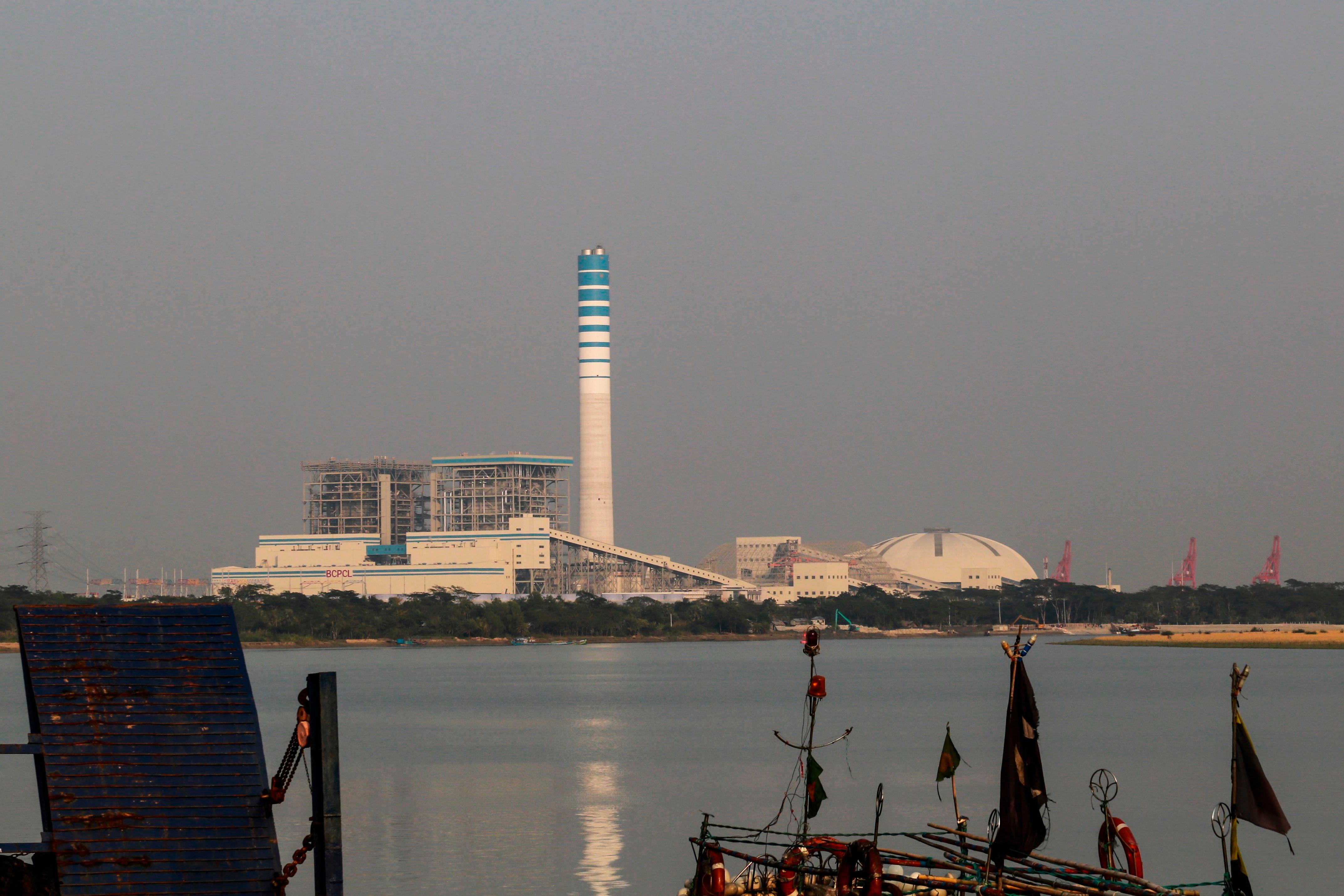 The HSBC-financed United Payra Power Plant in Bangladesh, which local residents accuse of polluting the water supply, according to new research from ActionAid