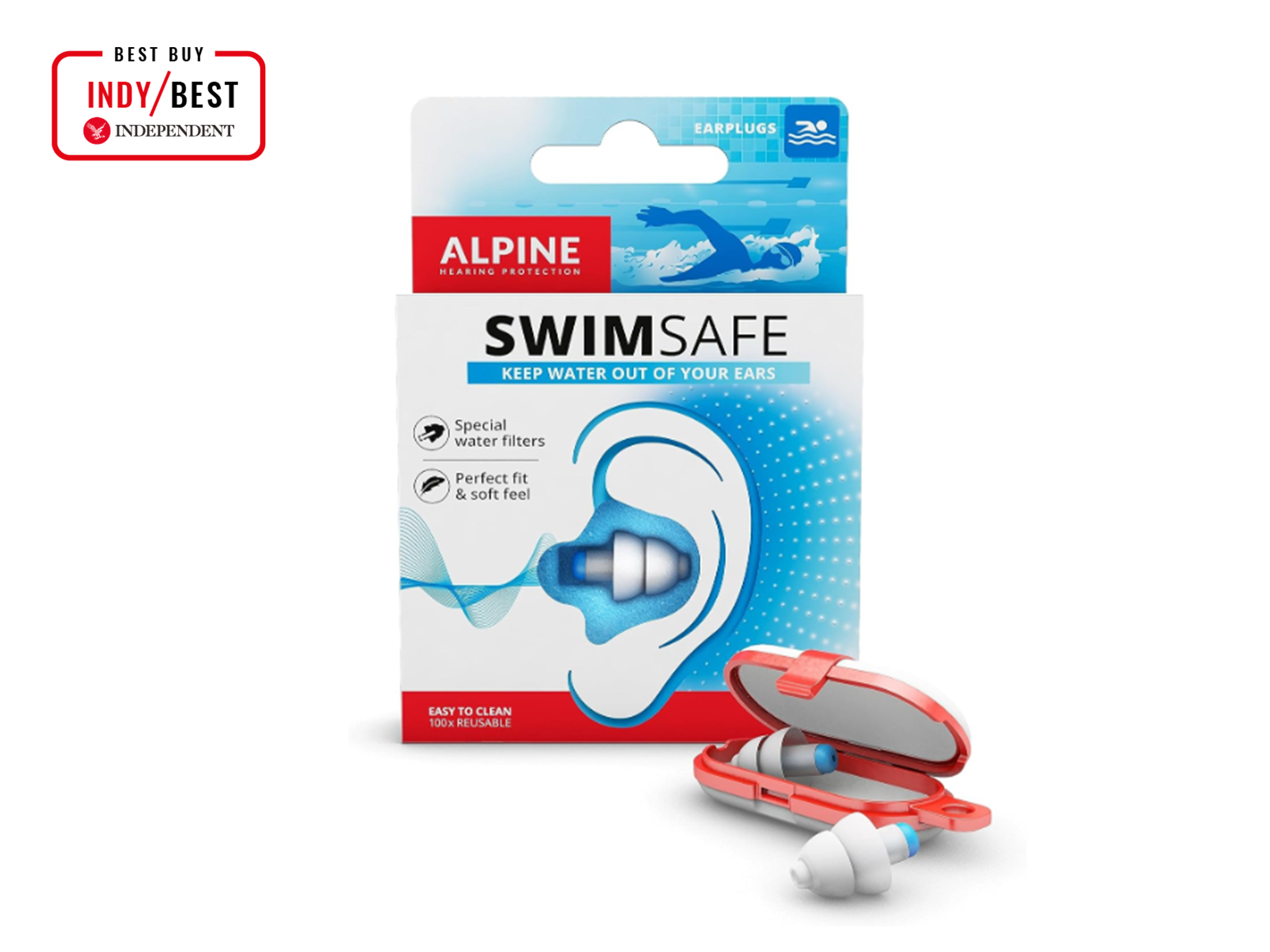 Alpine swimsafe earplugs