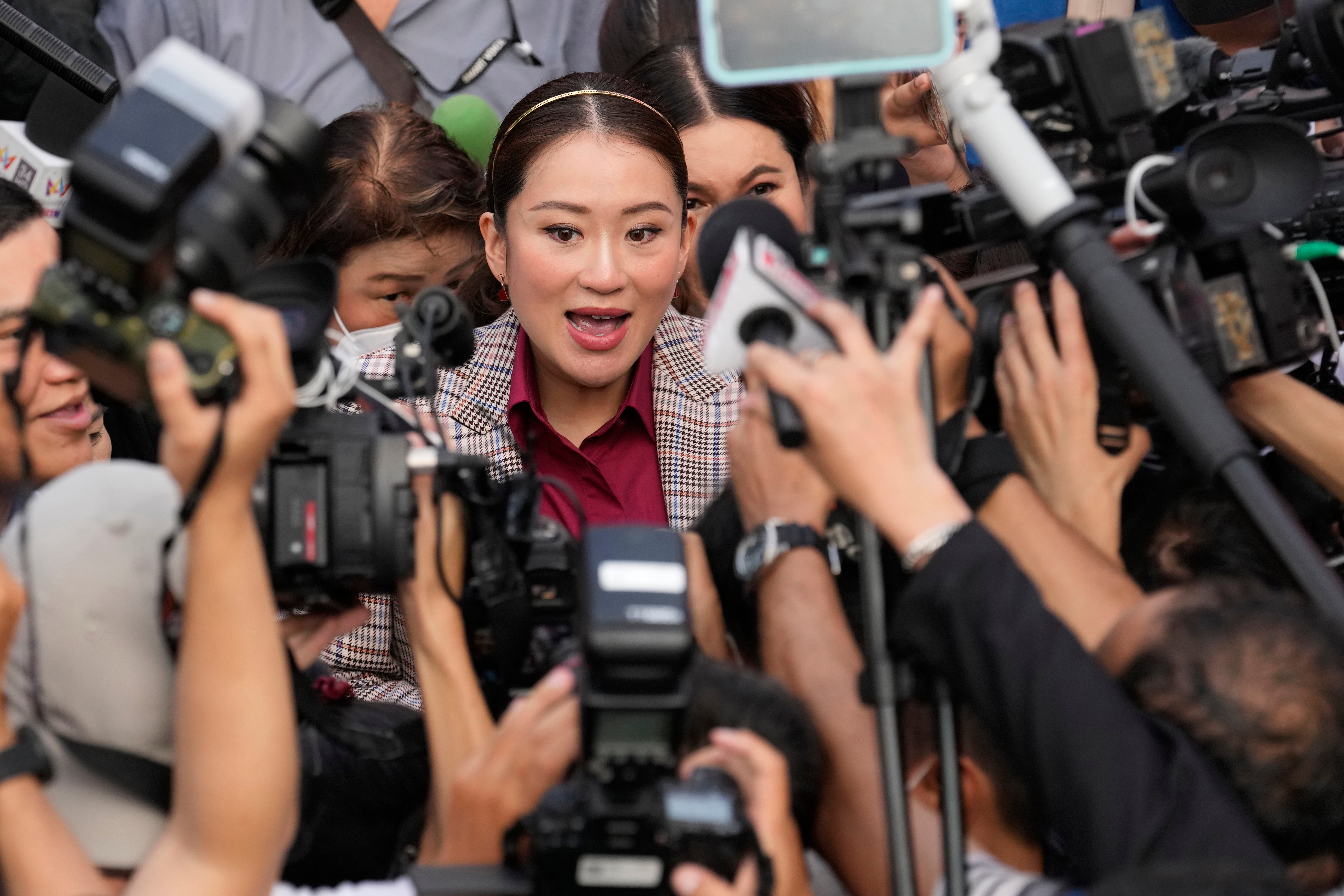 Thailand Politics Paetongtarn Shinawatra