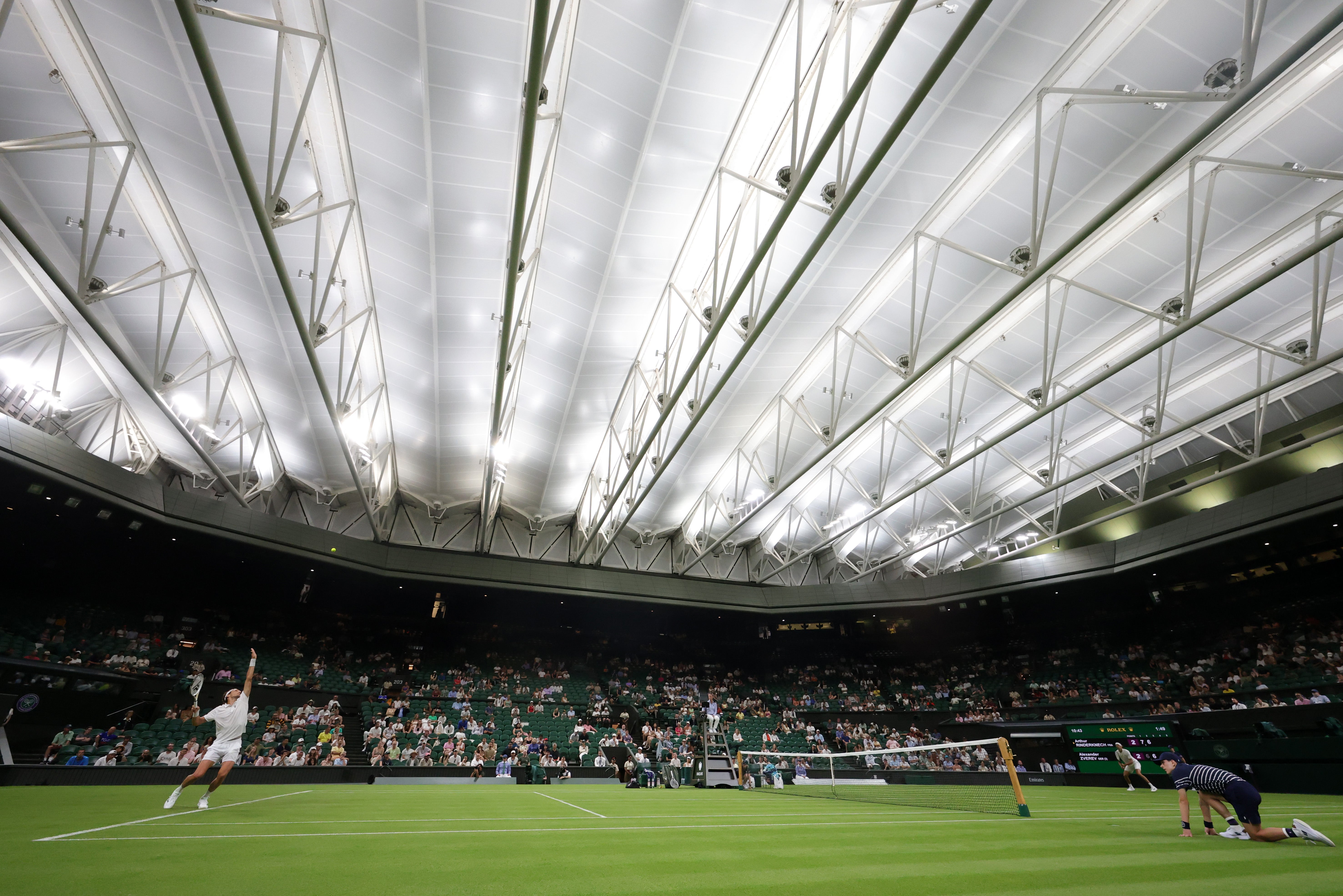 Wimbledon has a 11pm (BST) curfew