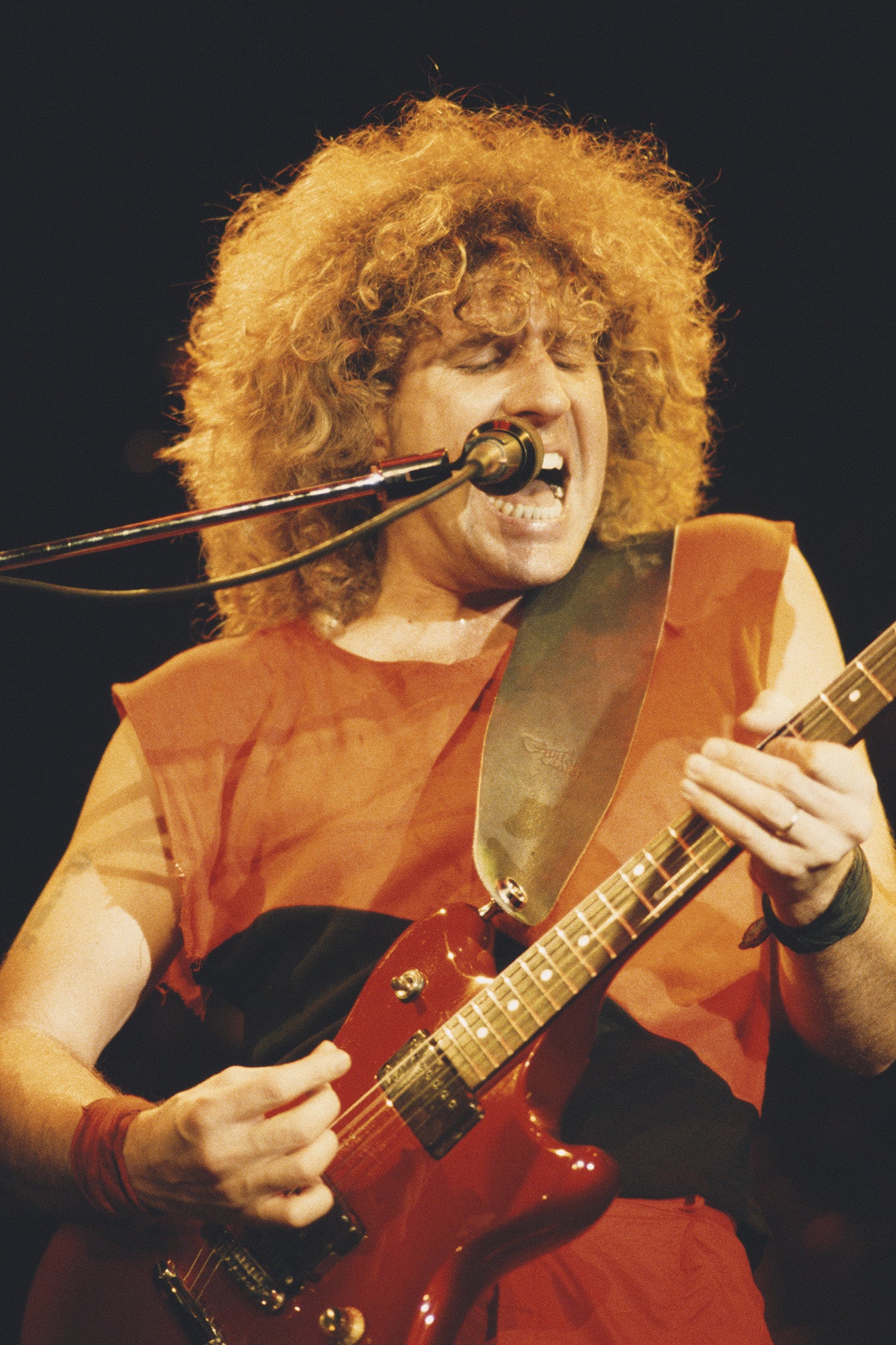 Hagar performing in 1975