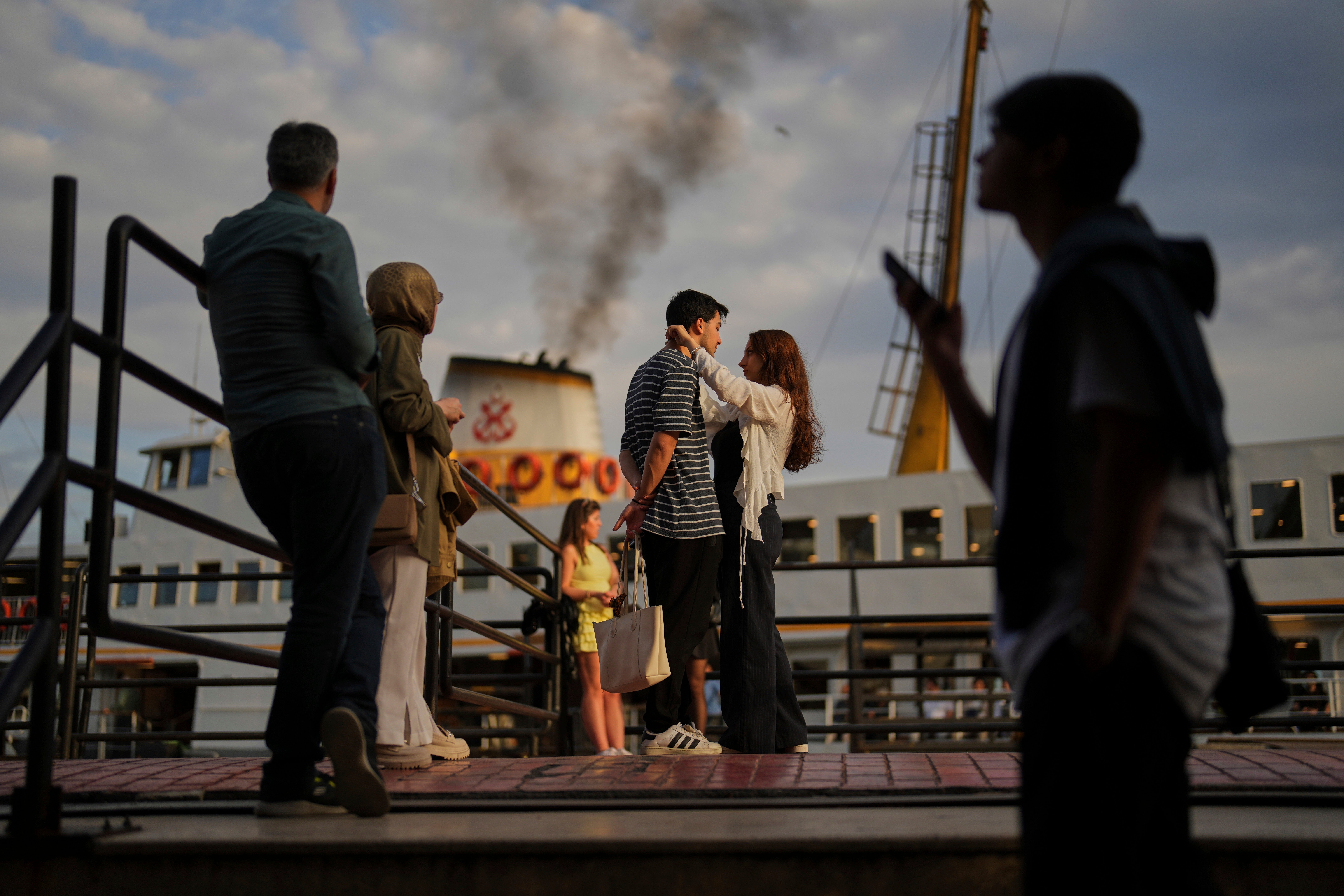 APTOPIX Turkey Ferries Photo Essay
