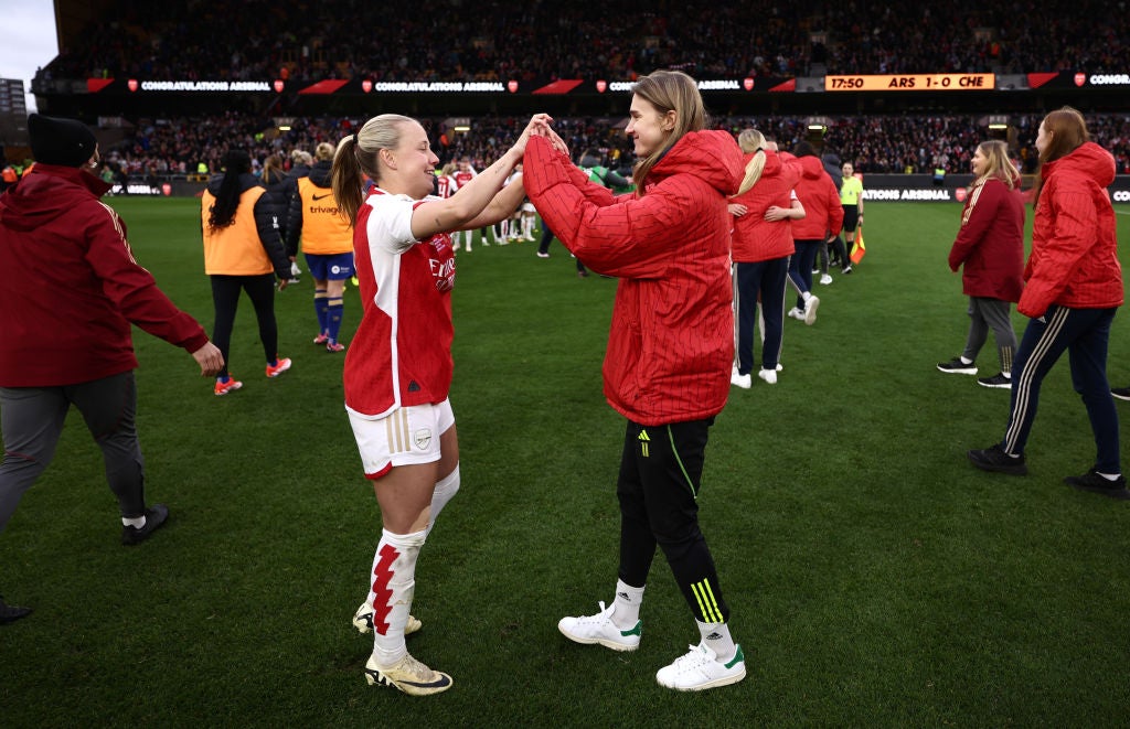 Vivianne Miedema and partner Beth Mead ‘will not be friends’ during Women’s Euro 2025 clash