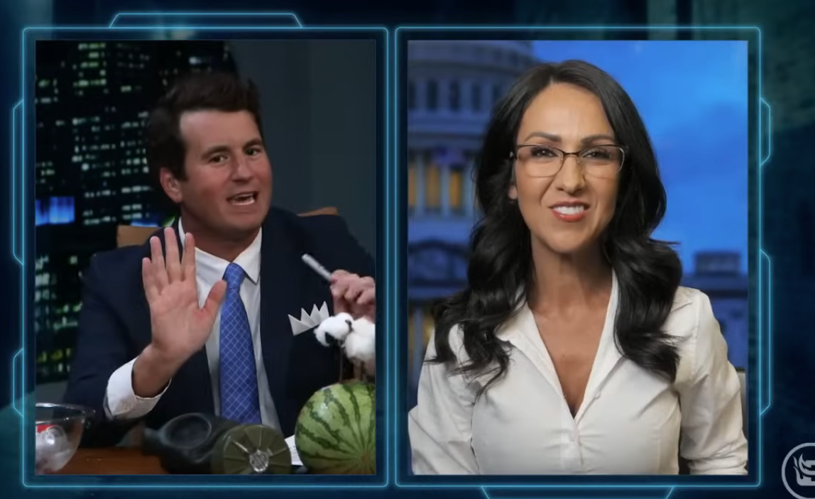 Boebert said that conspiracy theories are why she loves Jesus and the Bible, because “that is truth and that is everlasting and that’s something that will never change.”