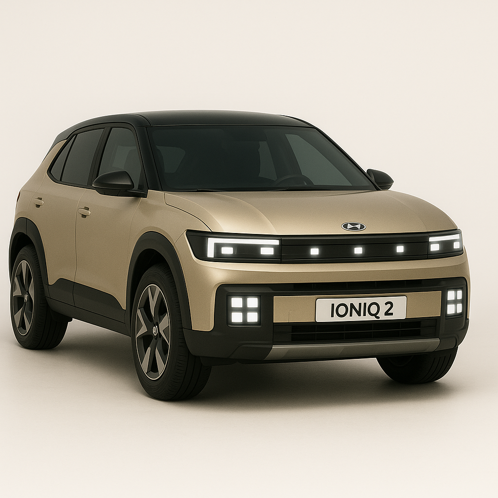 Our render shows how a new Hyundai Ioniq 2 could look