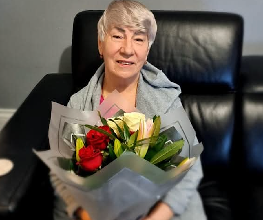 Liudmyla was refused boarding on her UK-bound flight.