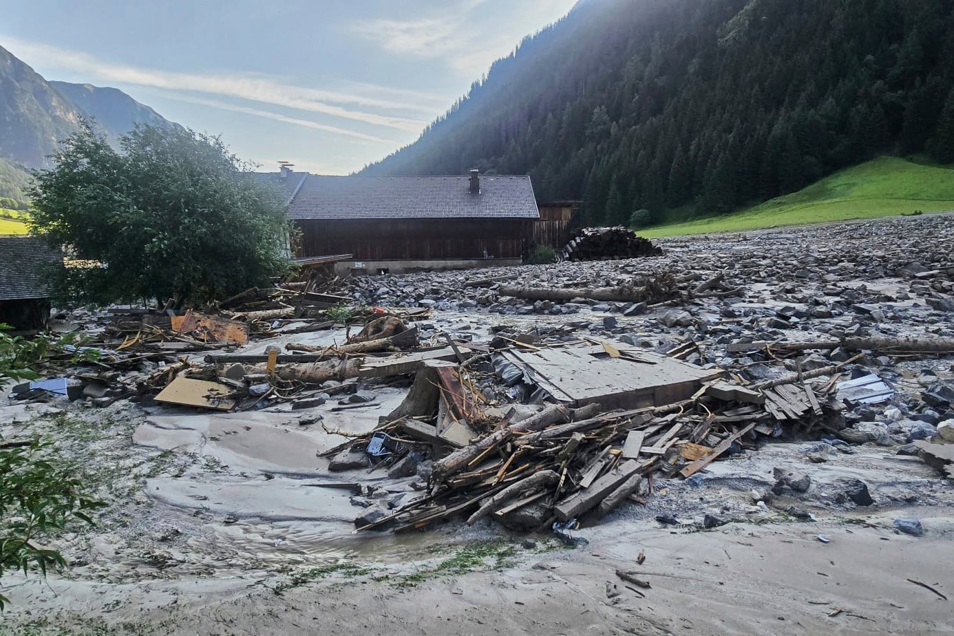 Austria Mudslide