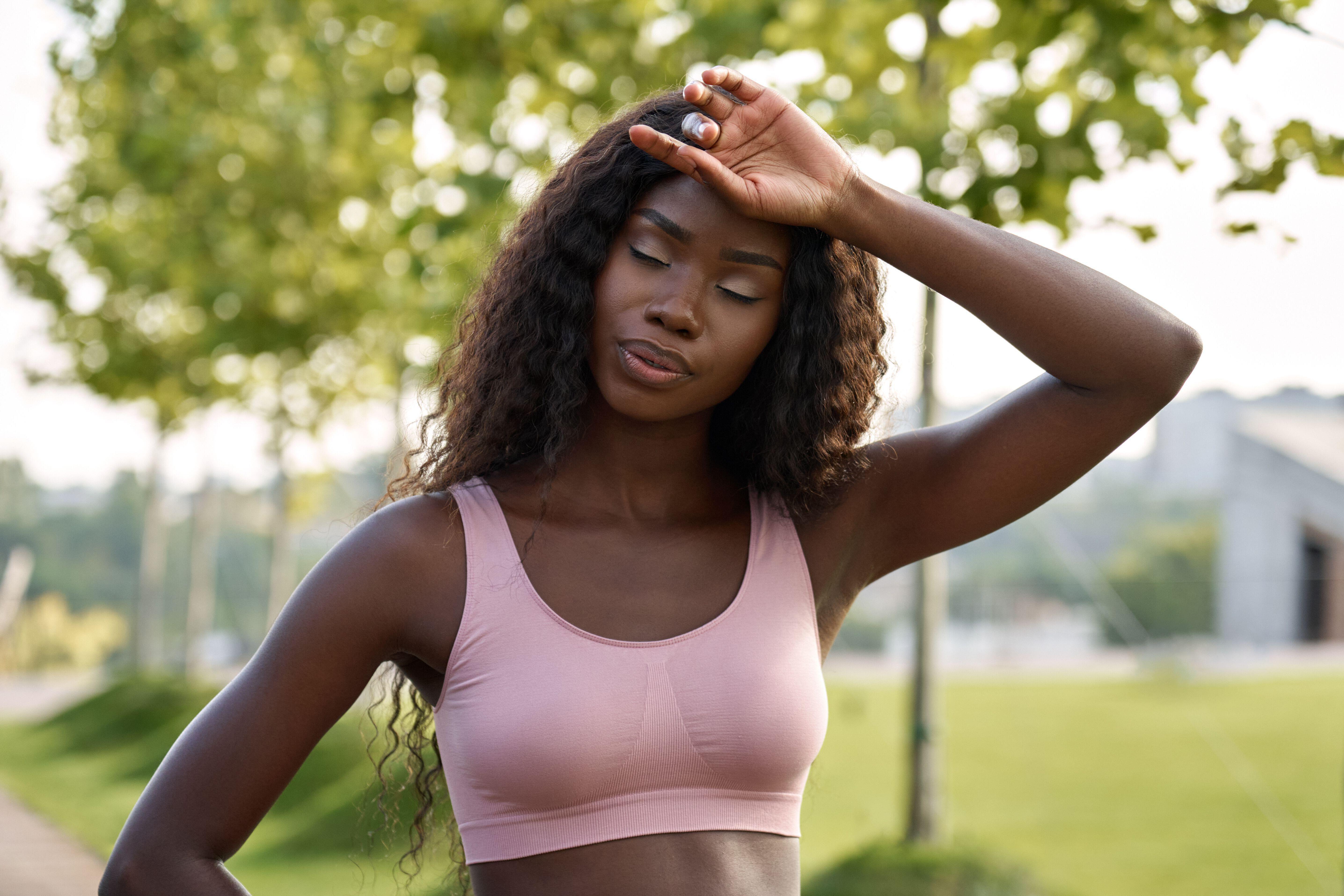 The body is working harder to function in high temperatures, contributing to why you feel more tired