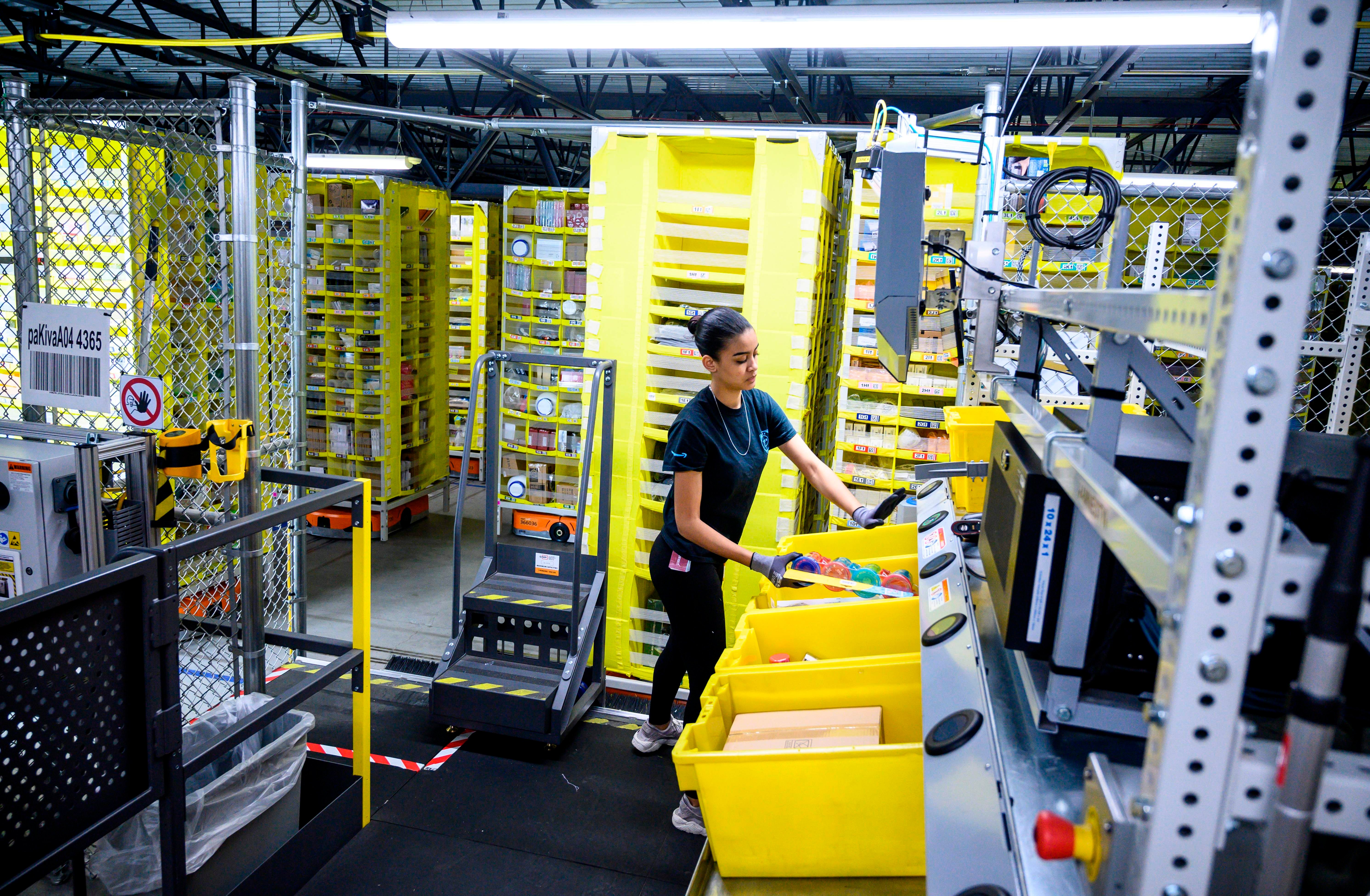 Hundreds of Amazon workers have lost their jobs after the Trump administration revoked a Biden-era immigration program