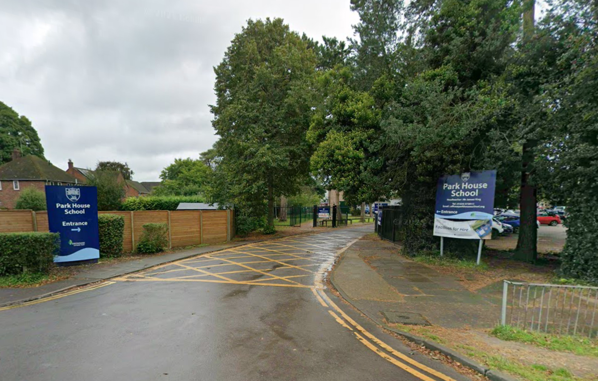Park House School in Newbury has been closed for the day following the incident