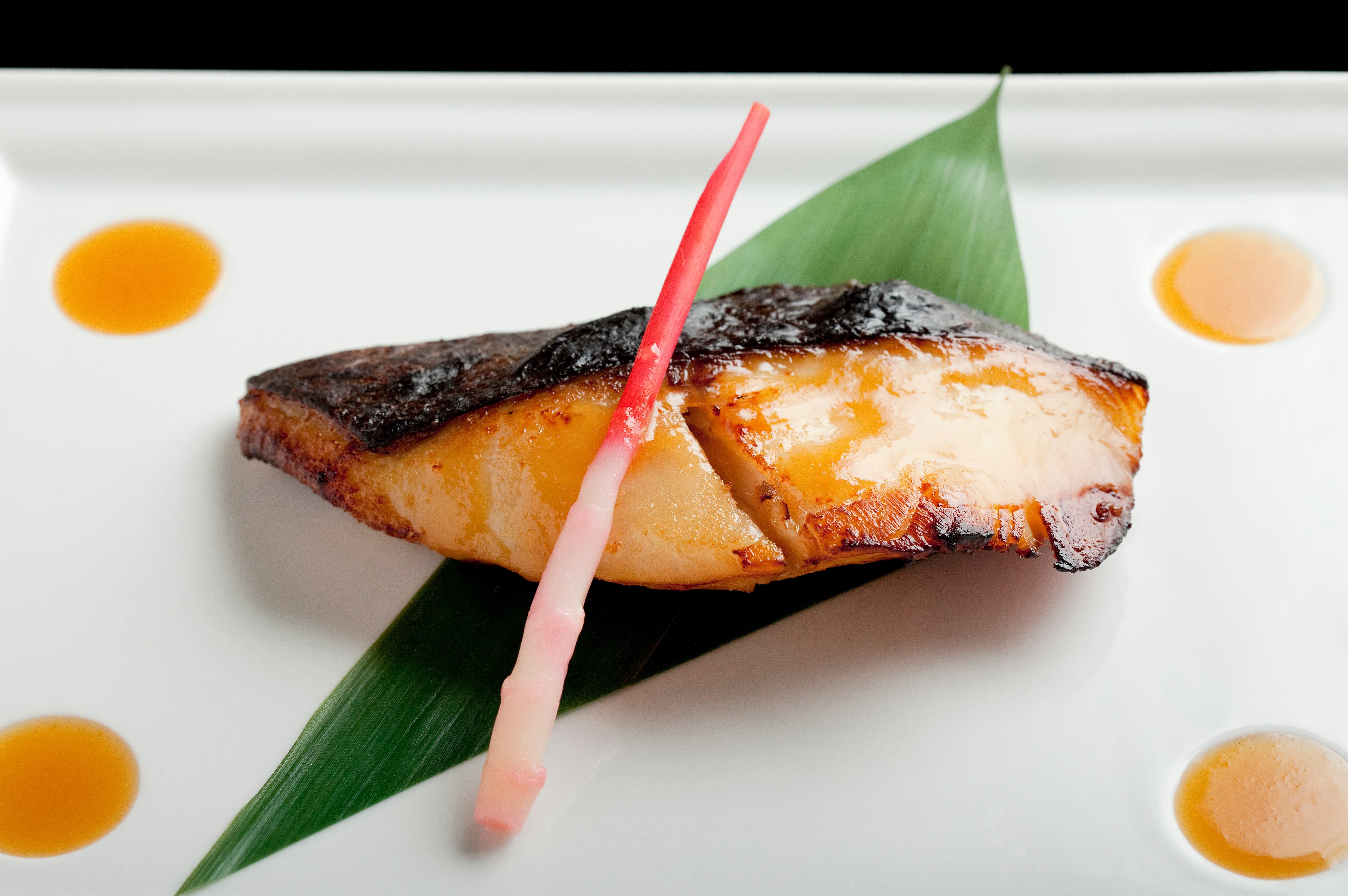 Nobu's famous miso black cod is on the menu at the hotel restaurant