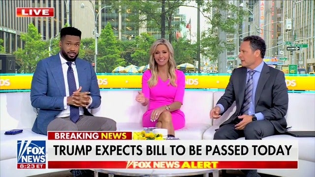 Fox & Friends yuk it up over Trump Alligator Alcatraz ‘advice’: ‘Do not run in a straight line’