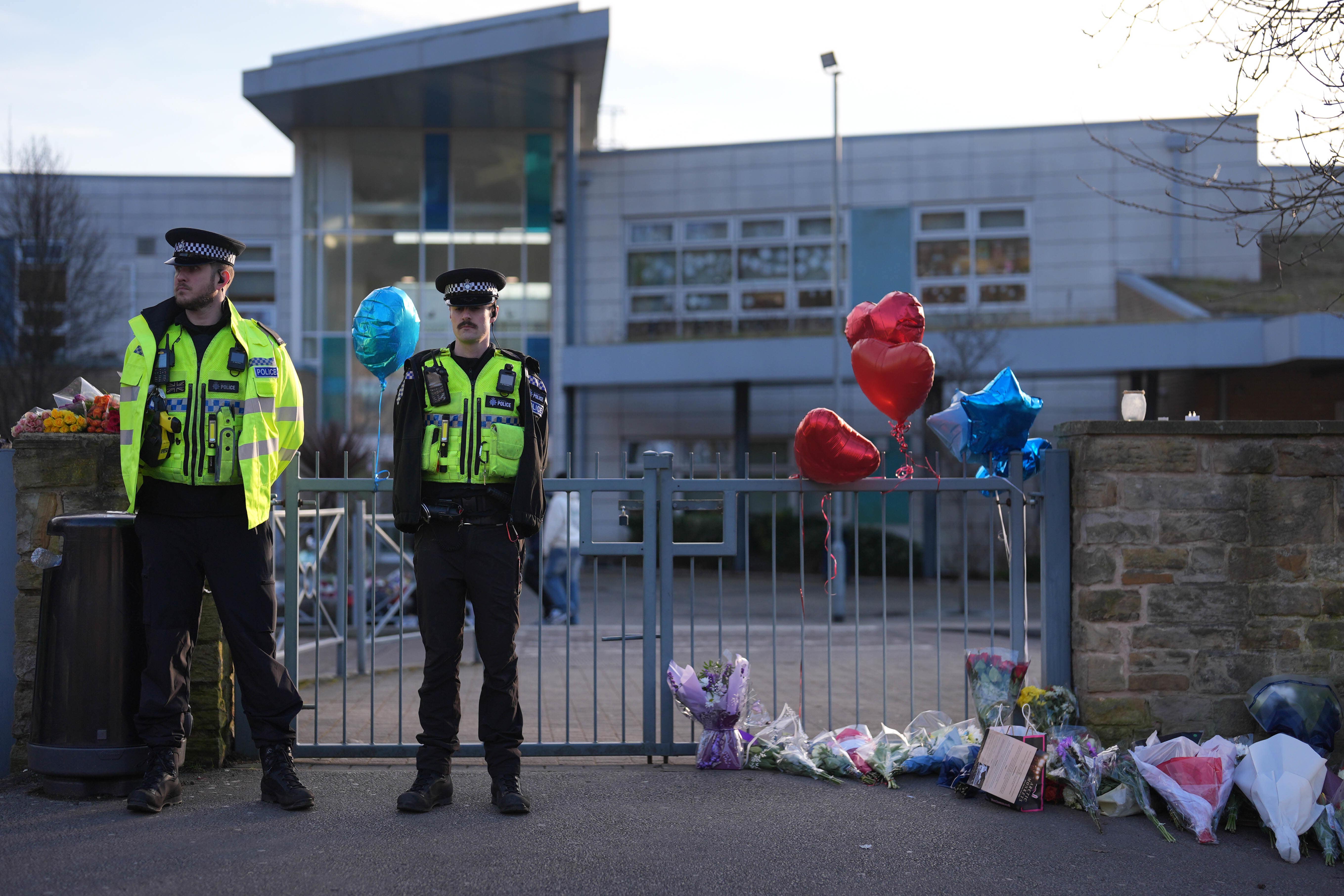 The incident occurred at All Saints Catholic High School in Sheffield in February (PA)