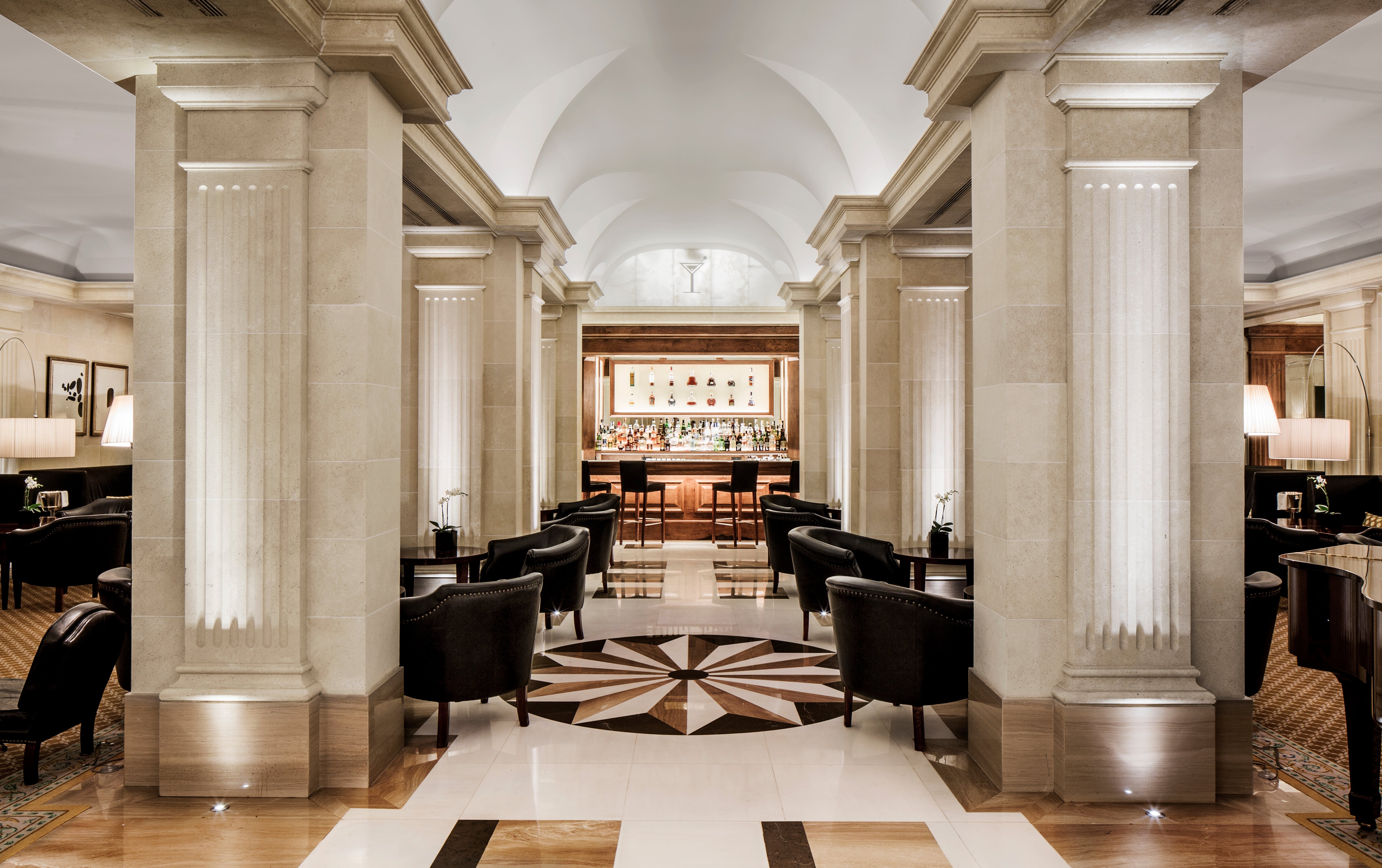 The grand interiors of the Majestic Hotel & Spa in Barcelona