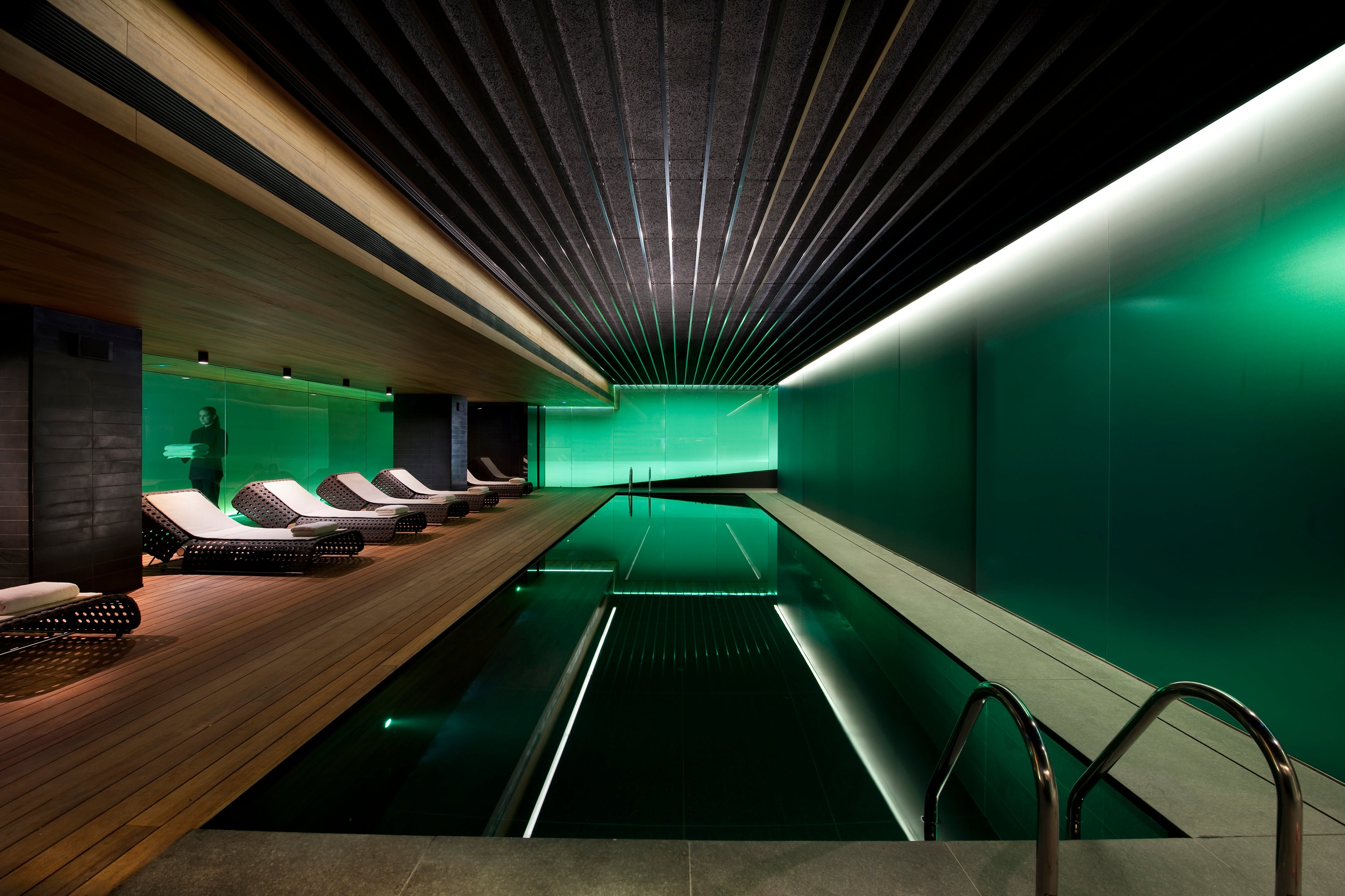 The world-class spa at the Mandarin Oriental Hotel in Barcelona