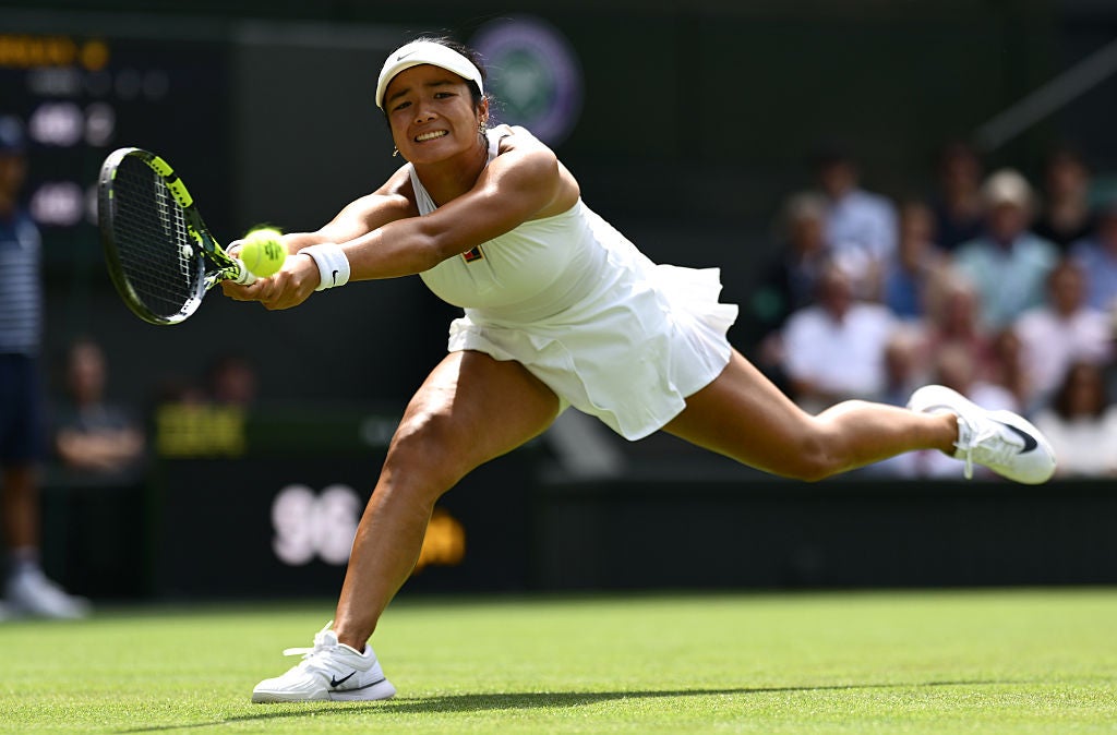 Eala has shot up the rankings and demonstrates that she is a dangerous opponent