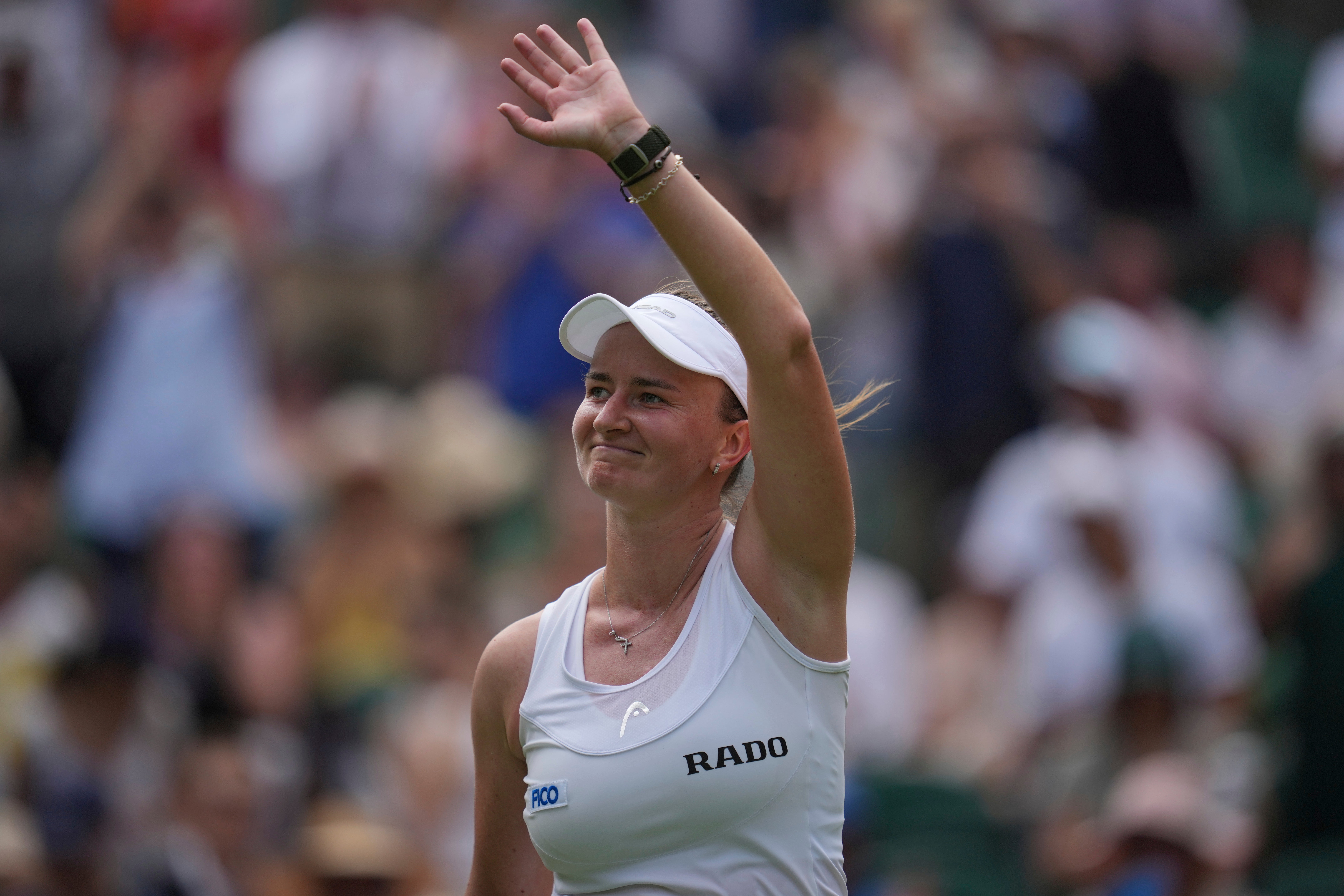 Relief as Krejcikova secures a passage to the second round