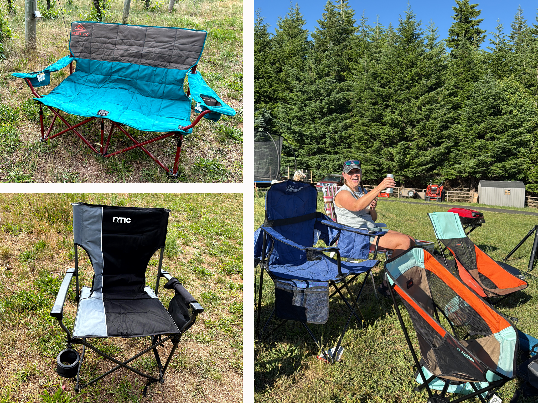 I recruited a team of testers to assess lots of different camping chairs to whittle it down to the top eight