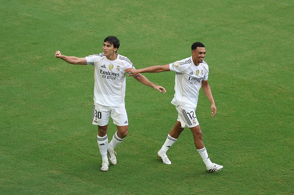 Thibaut Courtois hails Trent Alexander-Arnold ‘quality’ after Real Madrid’s win over Juventus