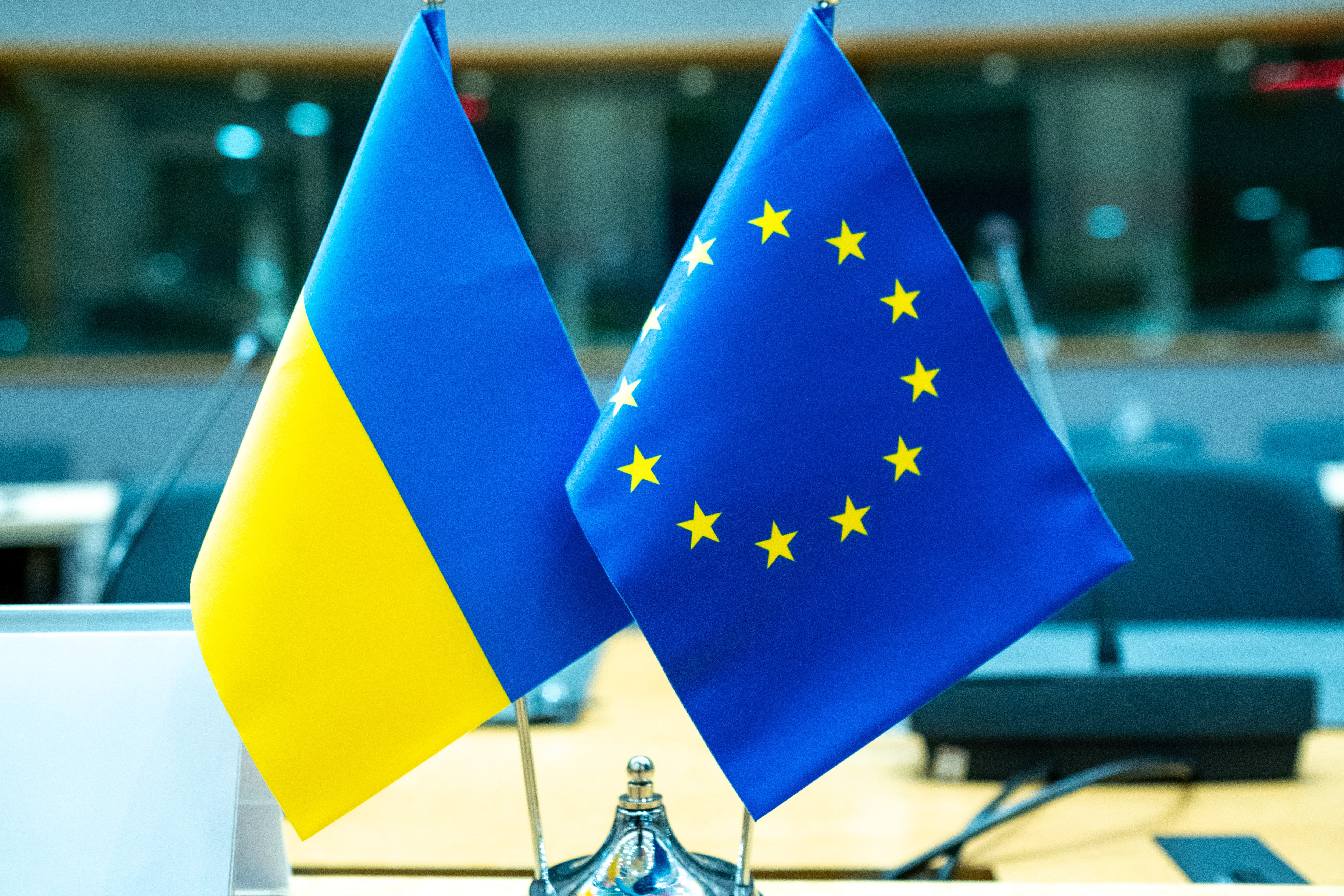 <p>A total of €210 billion ($247 billion) in Russian assets are frozen in Europe  </p>