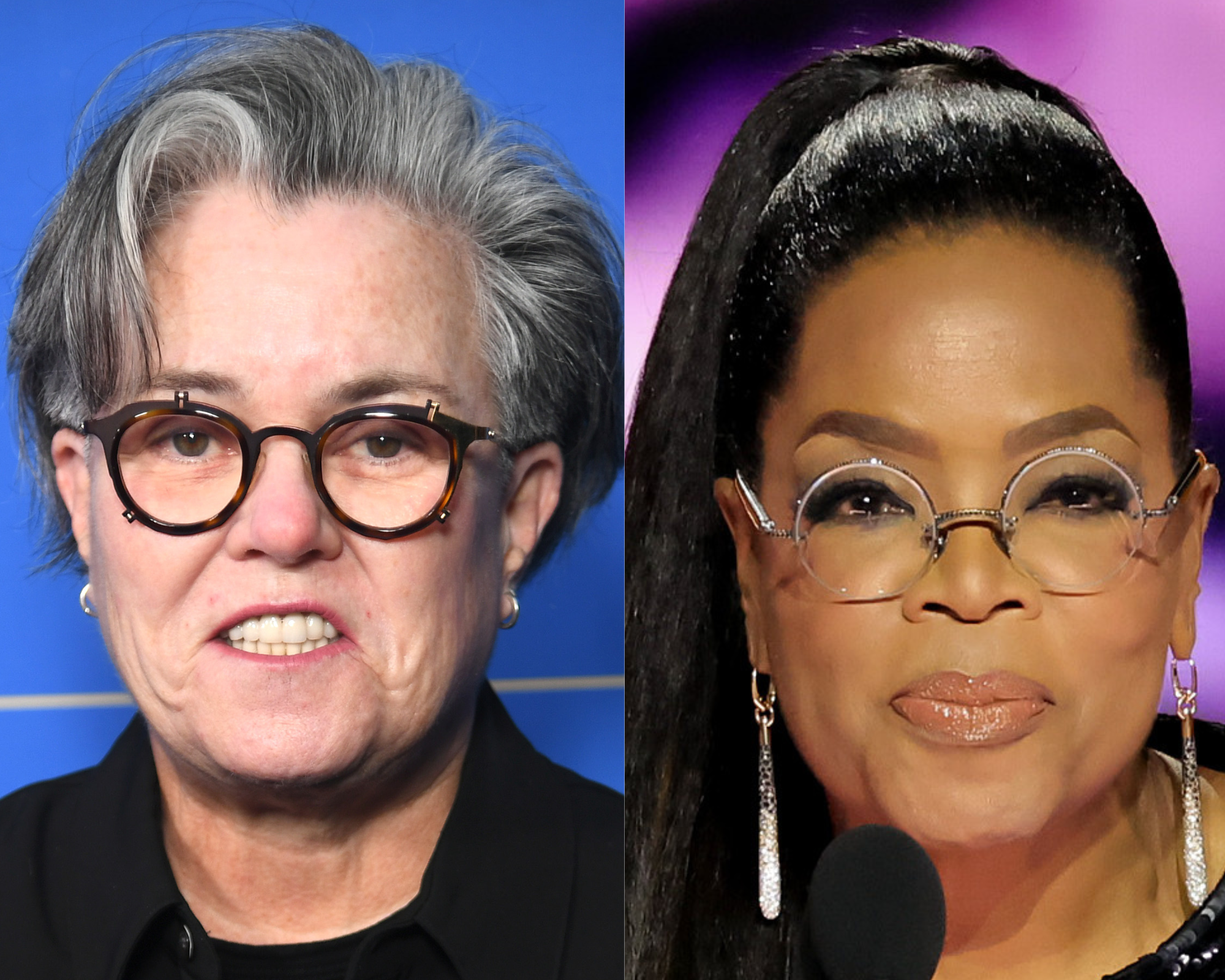 Rosie O’Donnell has criticised Oprah Winfrey for attending the wedding of Jeff Bezos and Lauren Sanchez