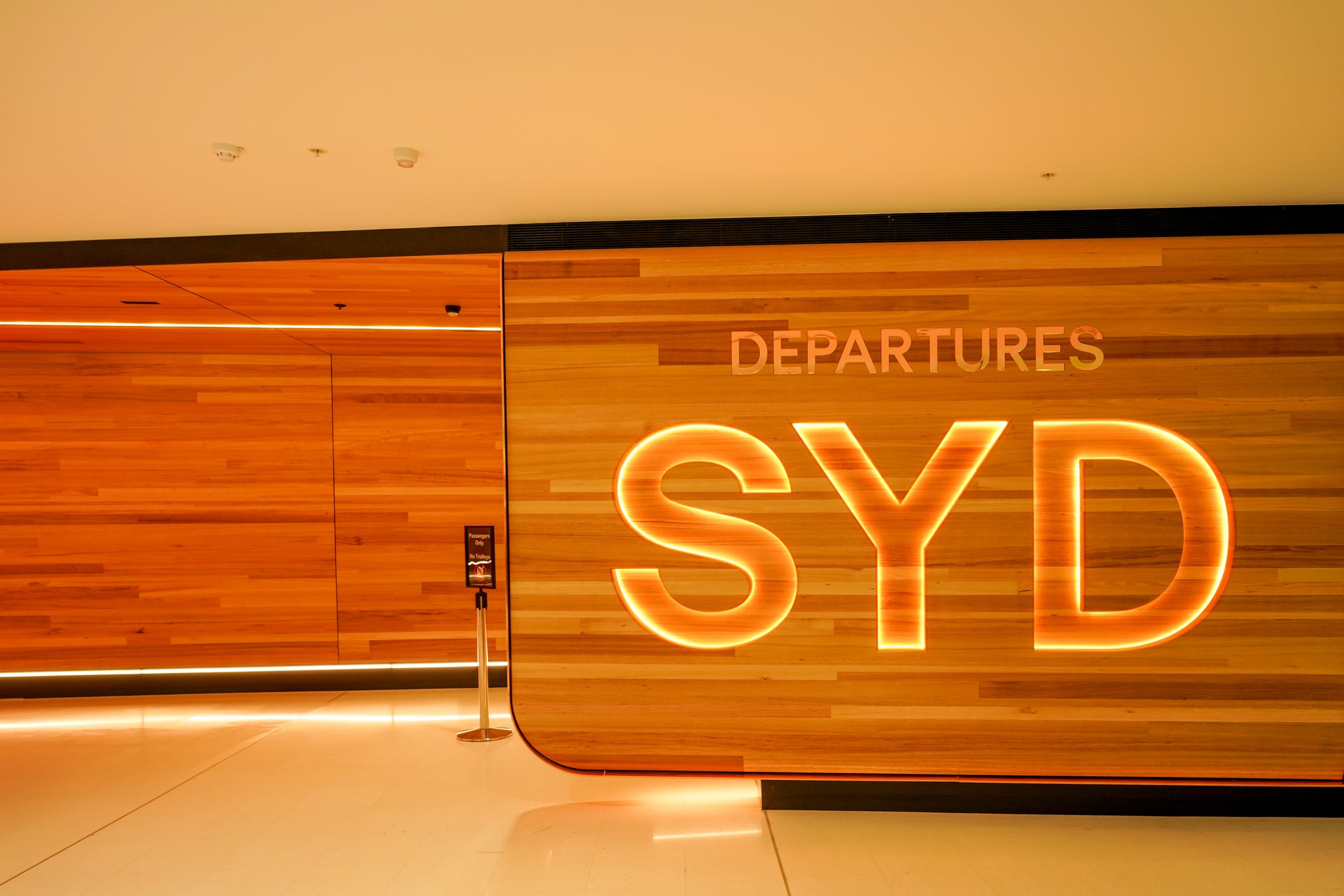 Sydney Airport has told passengers to check with airlines for the status of flights