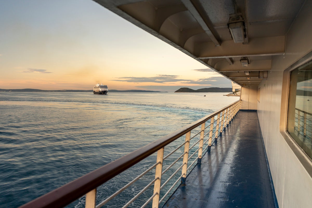 What happens when someone falls off a cruise ship?