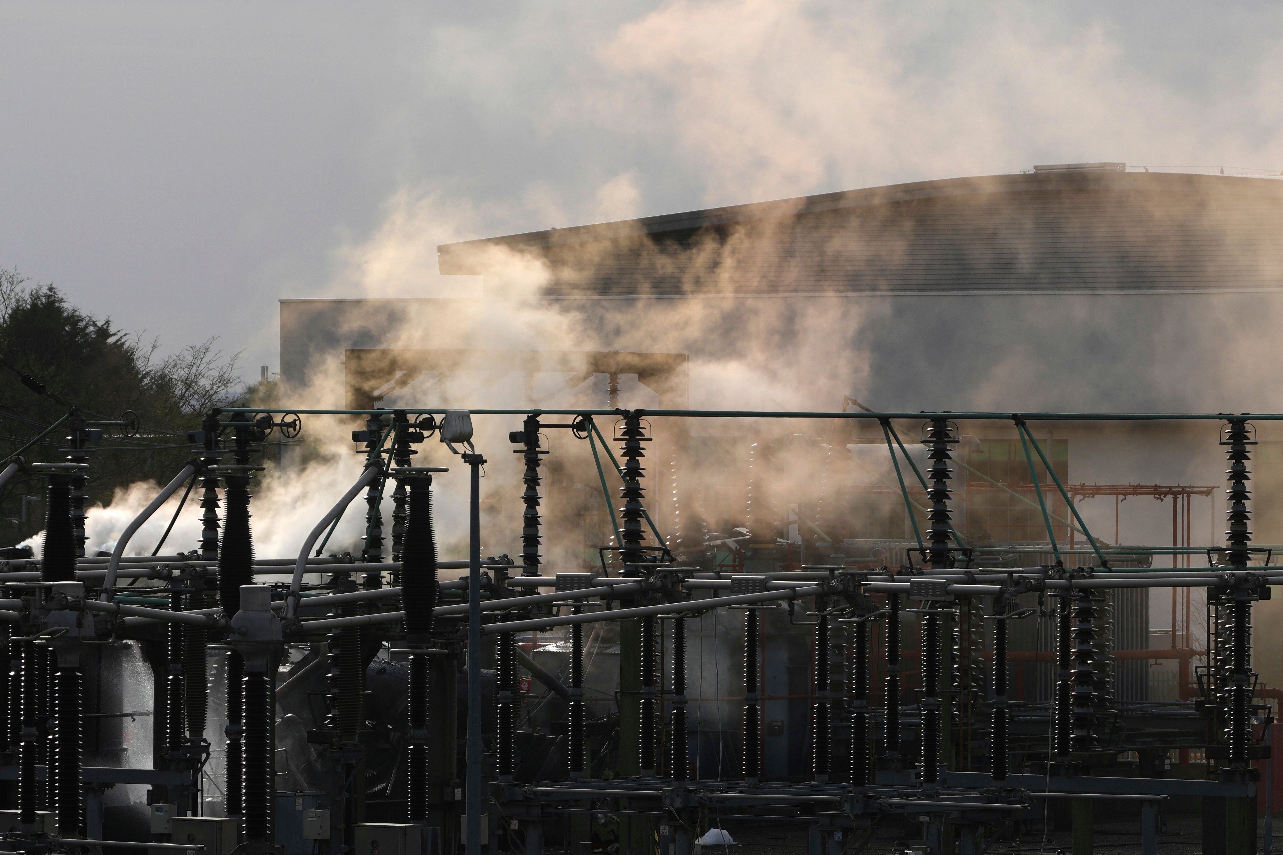 Britain-Heathrow-Fire