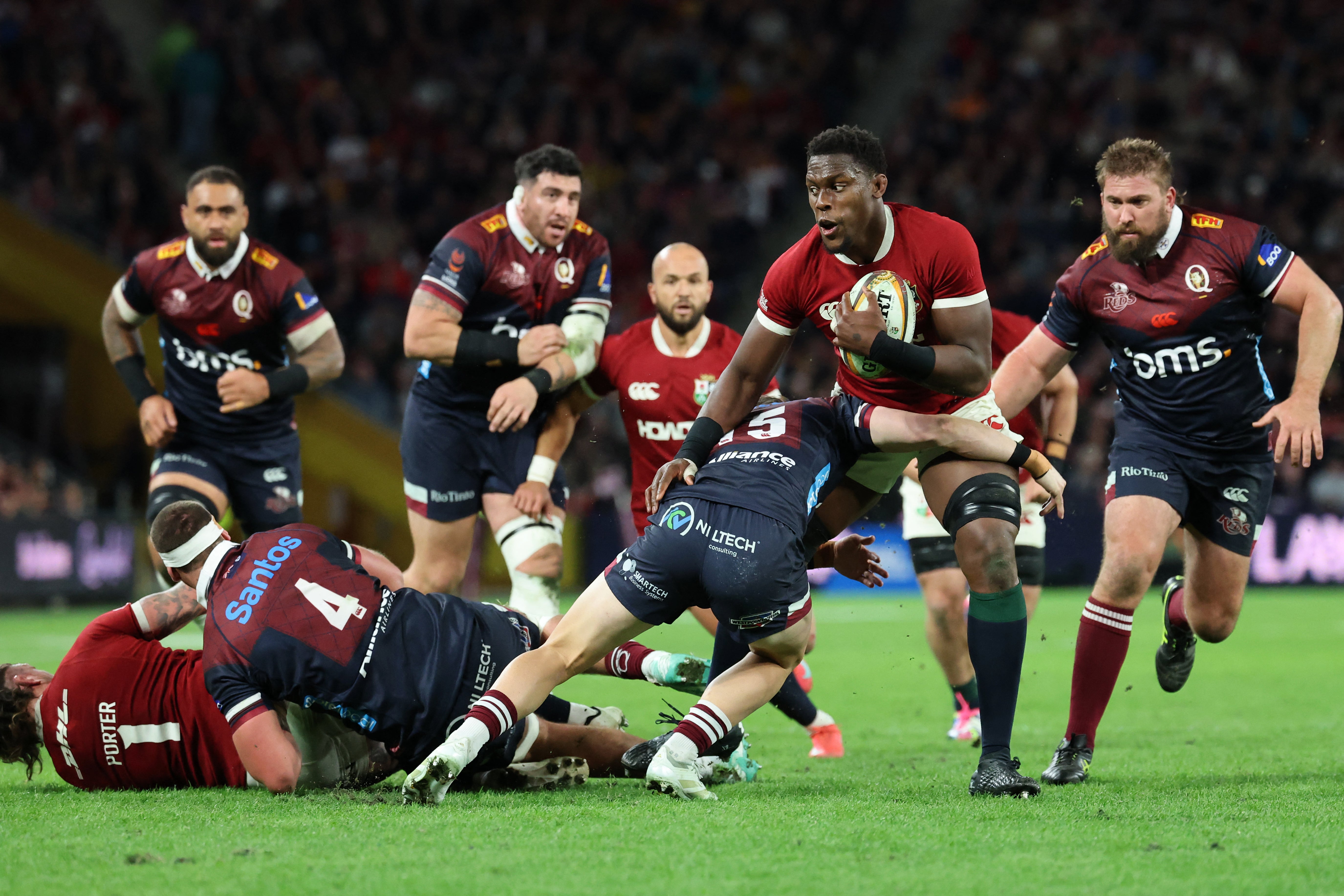 Maro Itoje stamps authority on Lions in Reds thrashing - but another sloppy start will concern Andy Farrell