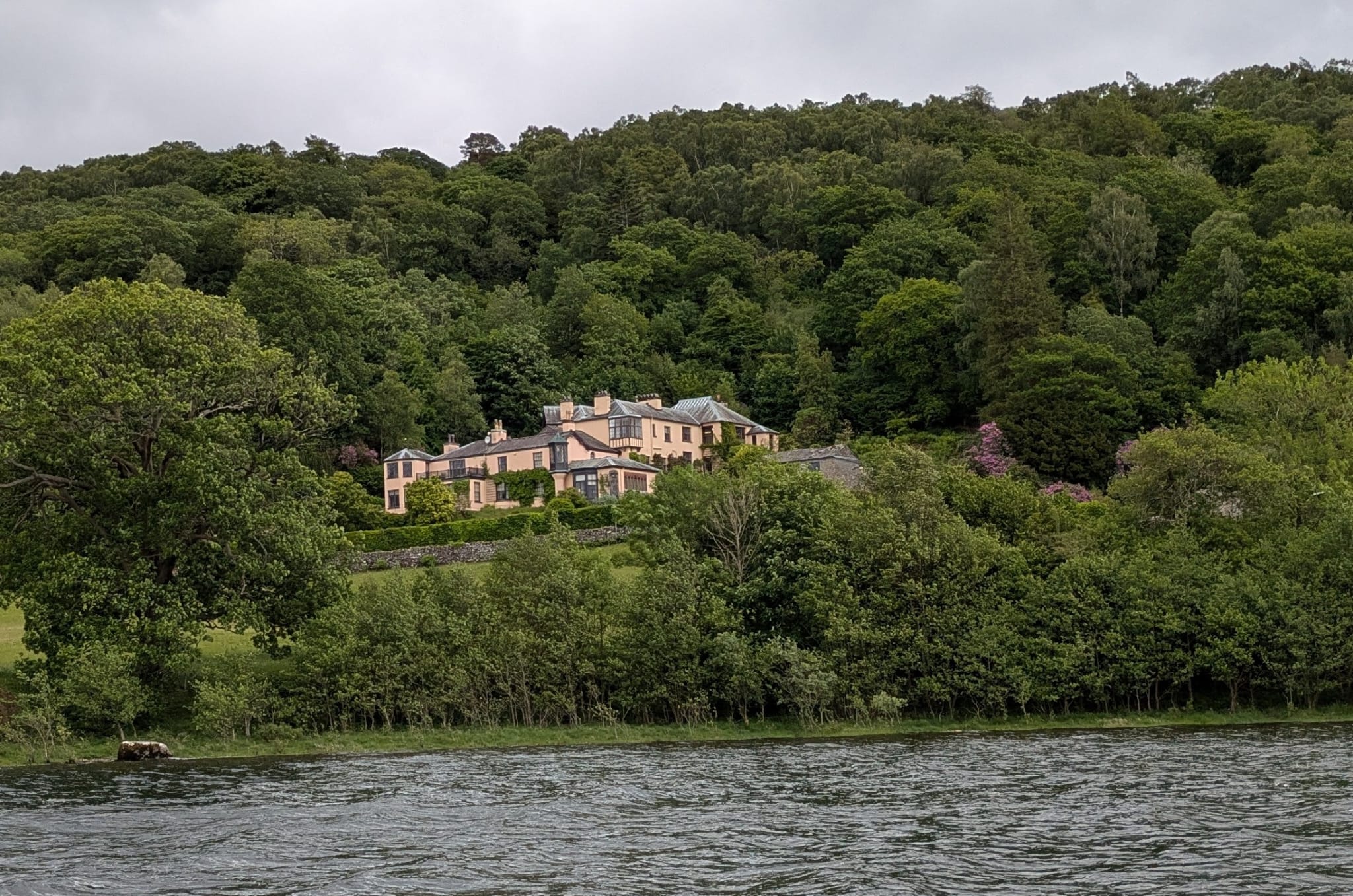 Brantwood is the former home of English writer and art critic John Ruskin
