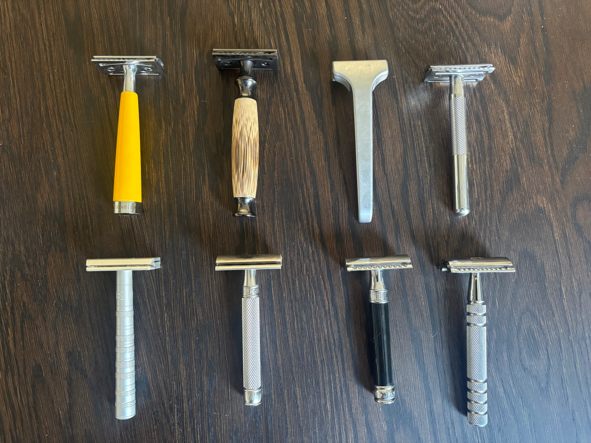 Each razor tested was trialled at least twice