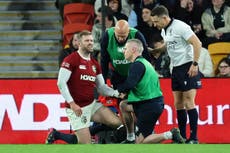 Andy Farrell provides update on Elliot Daly after Lions suffer injury scare in Reds win