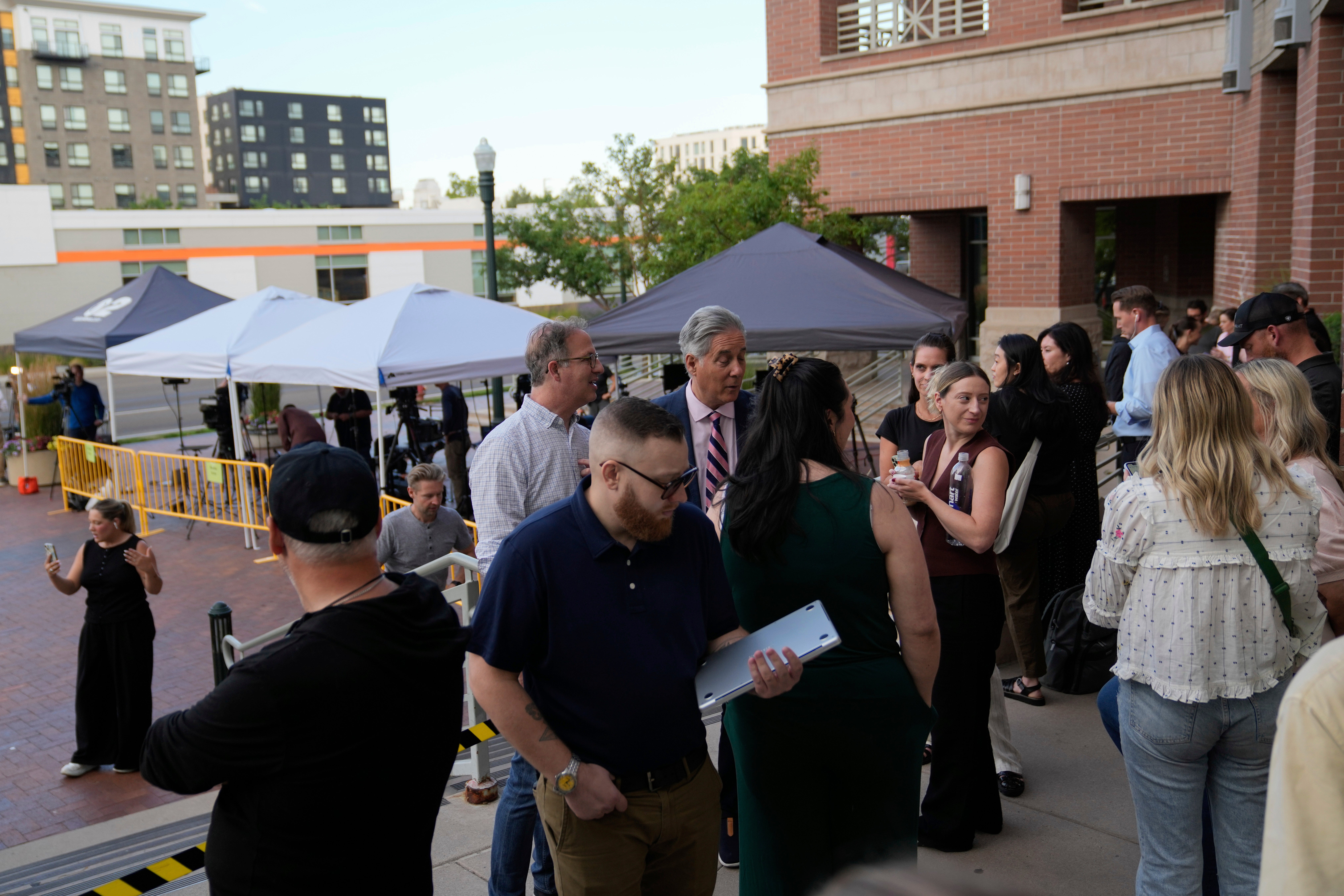 Members of the media and local Idaho residents flocked to Ada County Courthouse on Wednesday following the last minute news of Kohberger’s plea deal