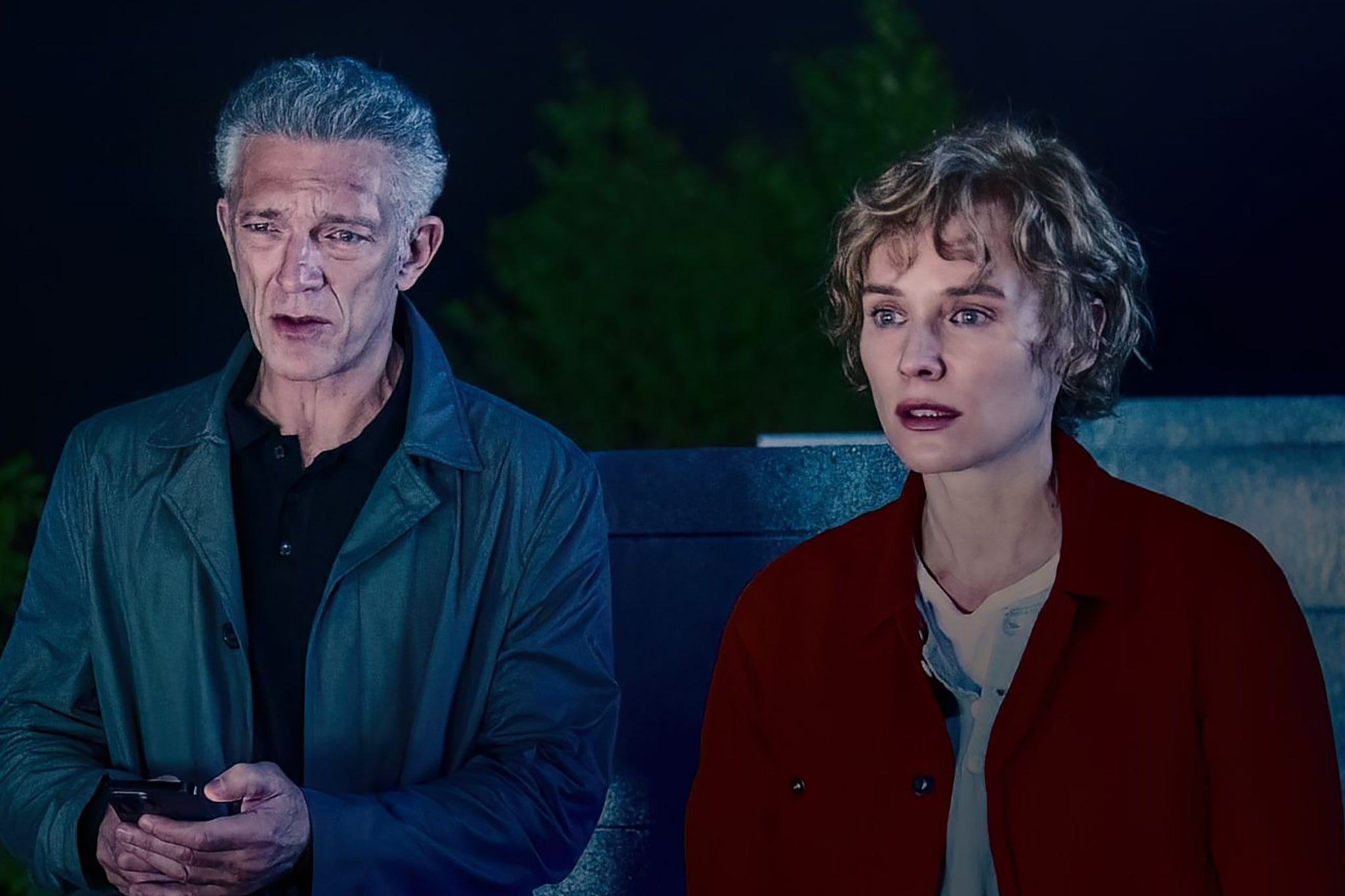 David Cronenberg’s futuristic death film The Shrouds is more than just a thriller