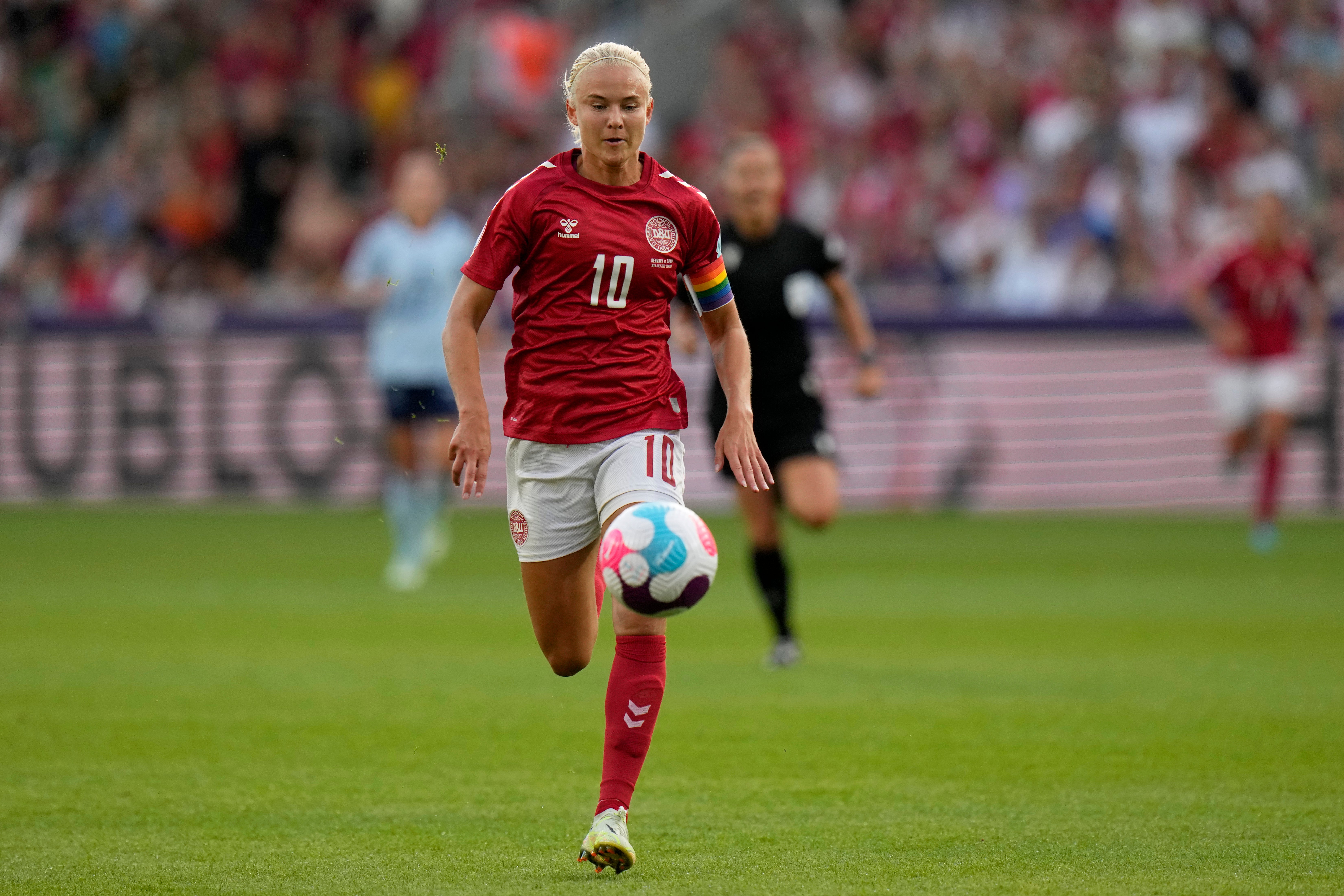 Euro 2025 Eriksson Harder Soccer