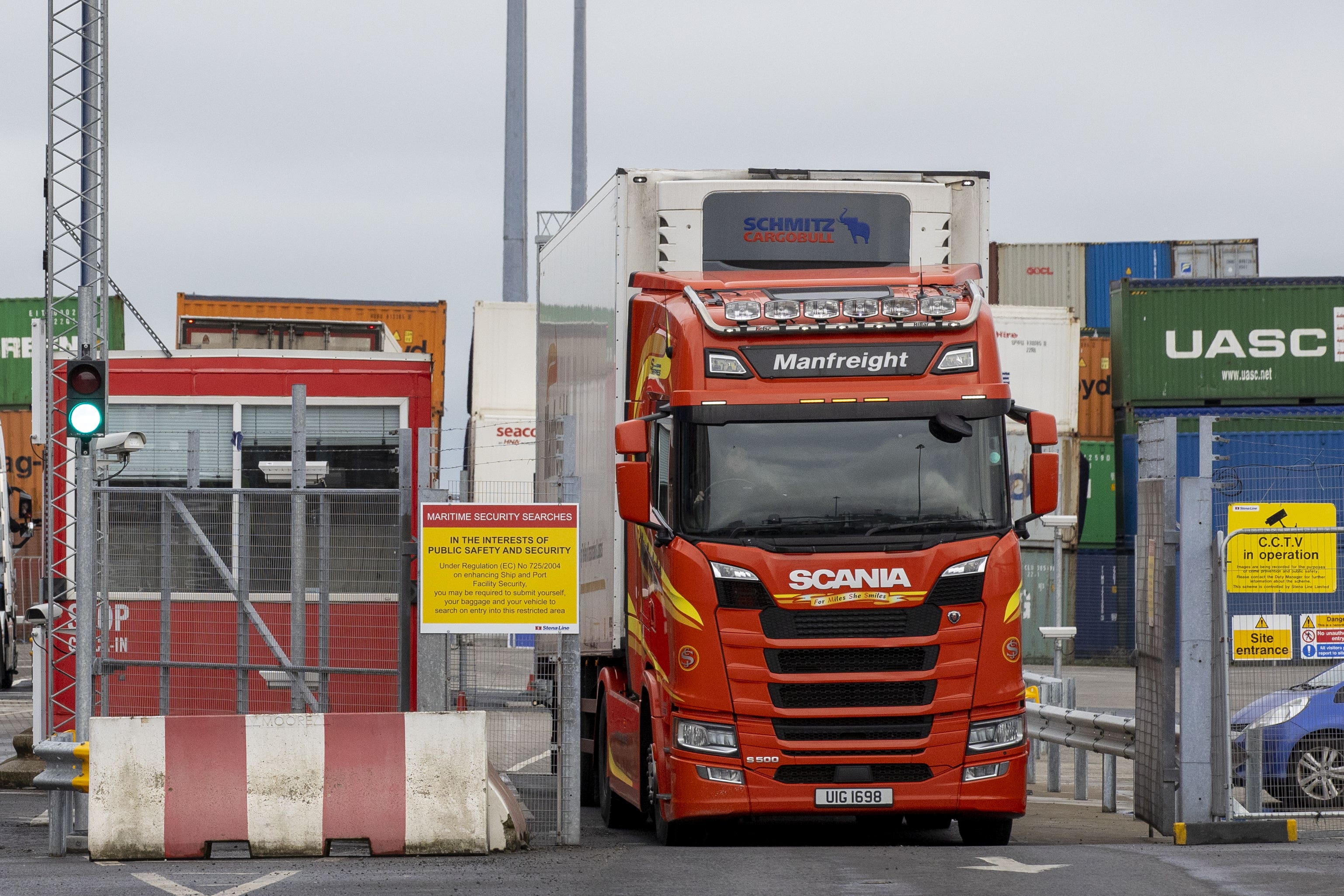MLAs were told about a report into the impact of the Windsor Framework on moving goods between GB and NI (Liam McBurney/PA)