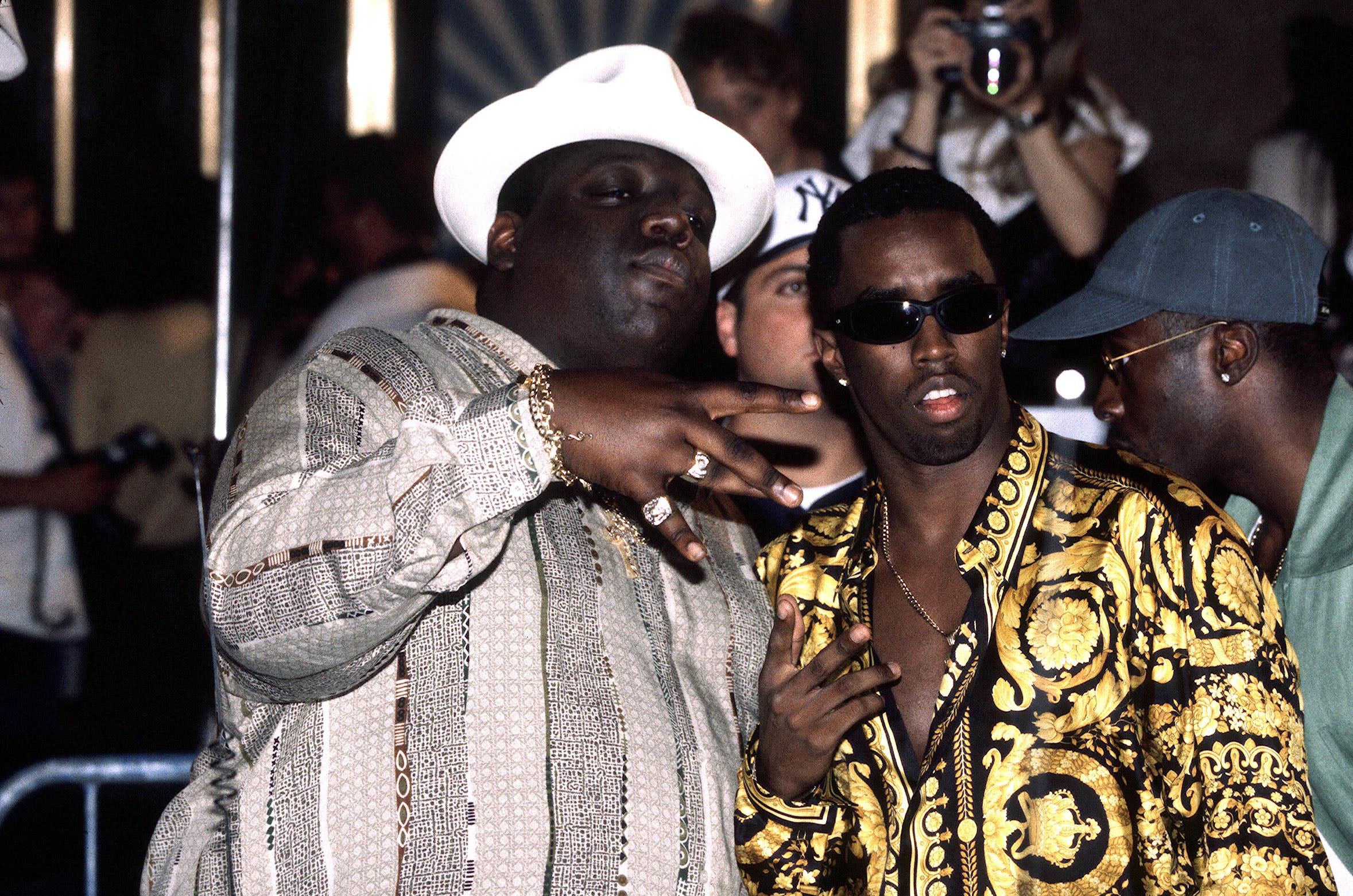 The Notorious B.I.G. with Combs