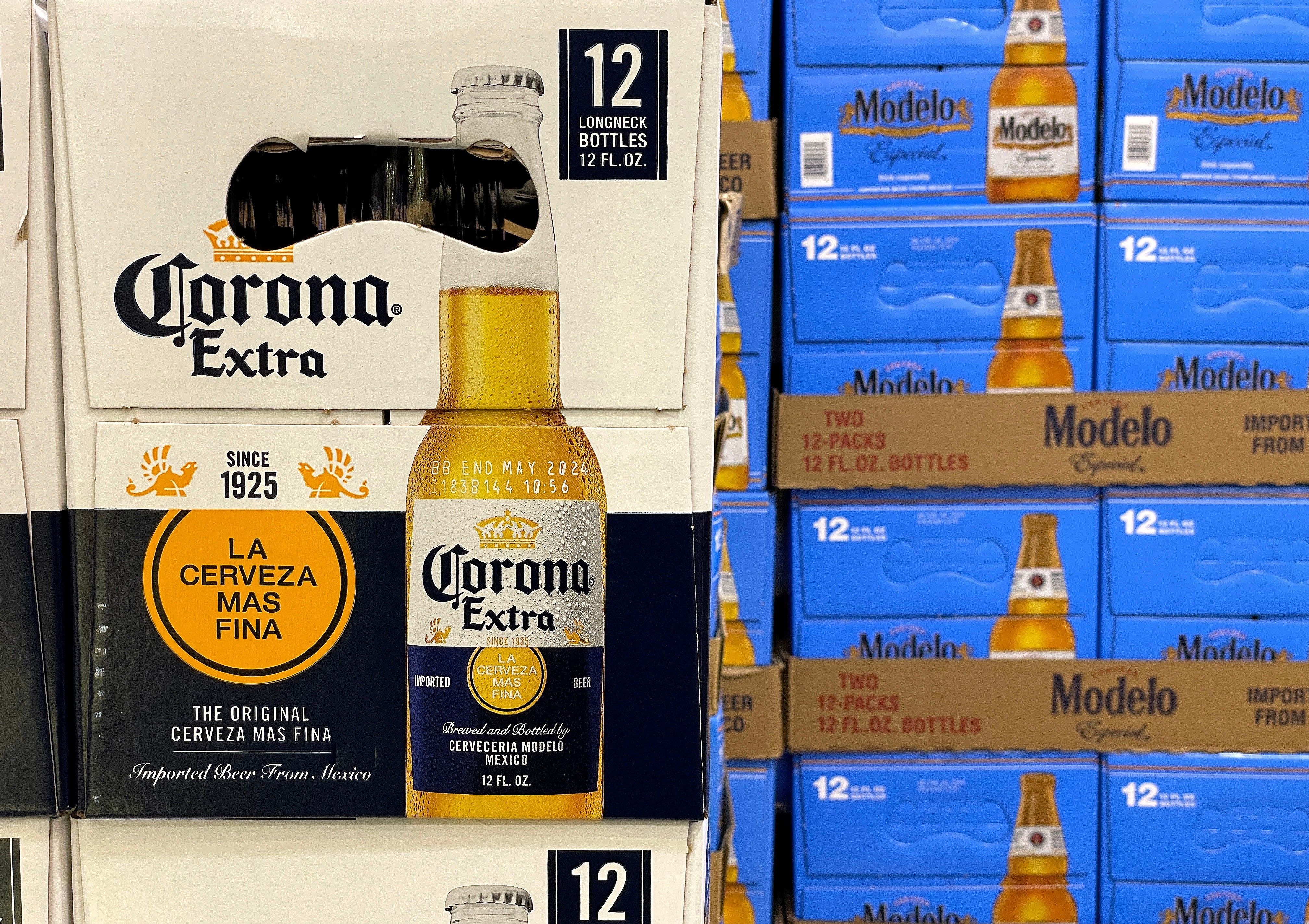 Constellation Brands, the maker of top-selling Modelo and Corona beers, says sales are struggling because of Immigration and Customs Enforcement deportation fears
