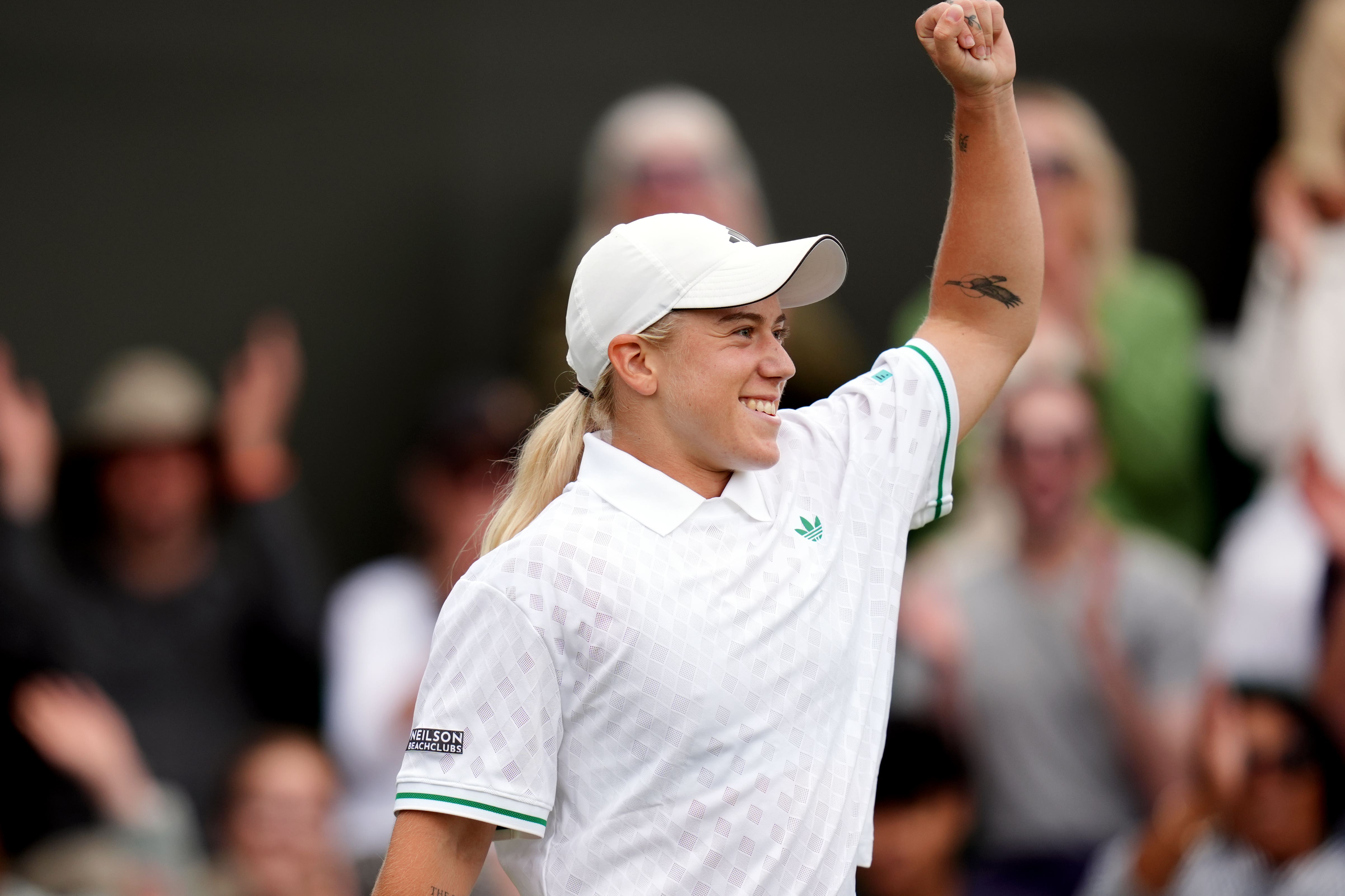 Sonay Kartal is through to the third round (John Walton/PA)