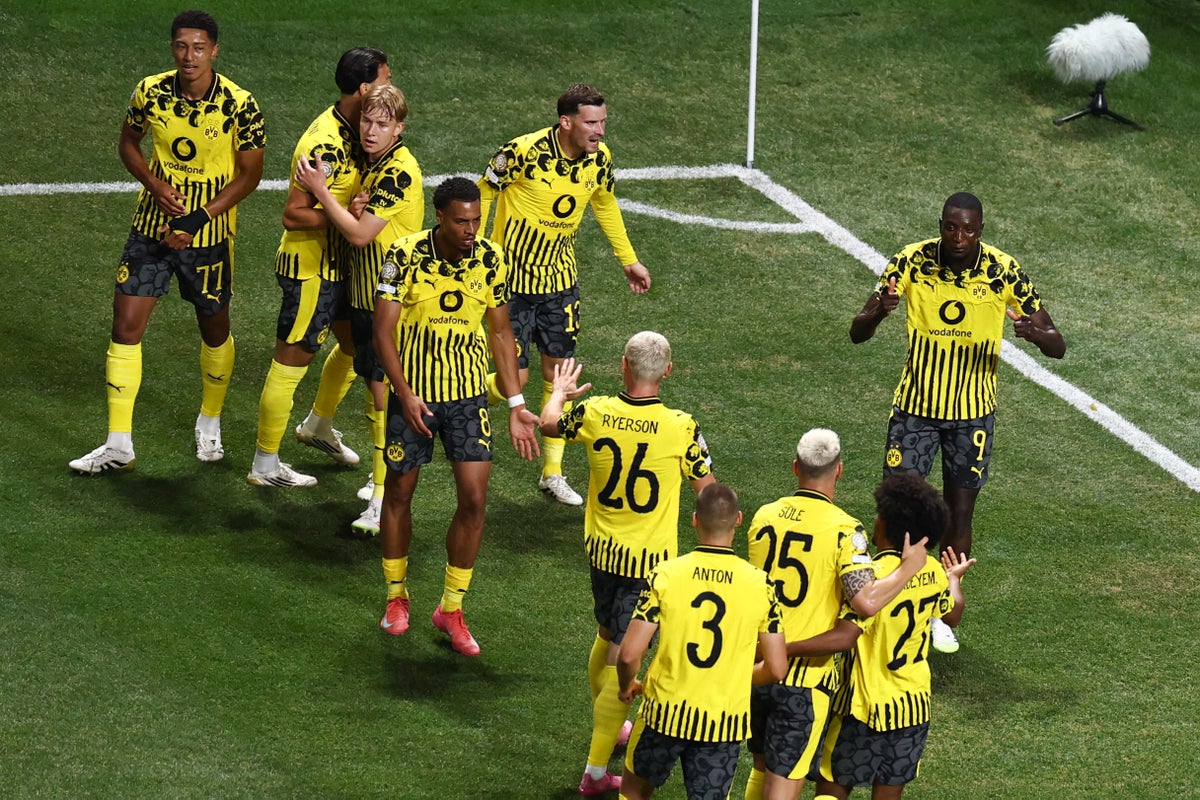Borussia Dortmund hold off Monterrey fightback to set up Real Madrid quarter-final at Club World Cup