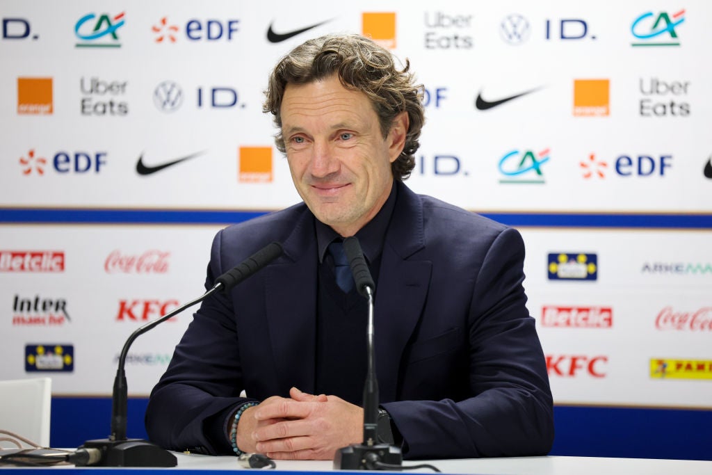 France head coach Laurent Bonadei