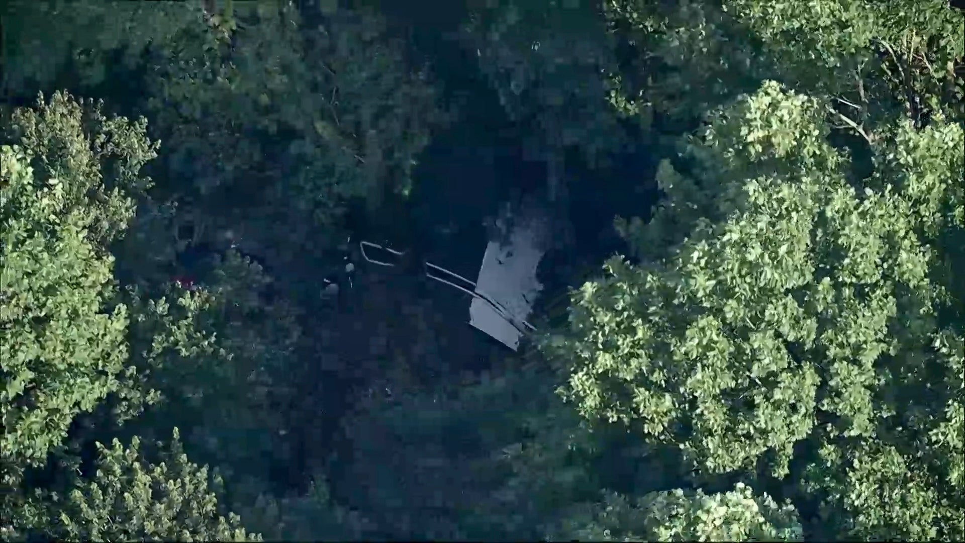 Multiple people were injured after a small plane crashed in New Jersey Wednesday