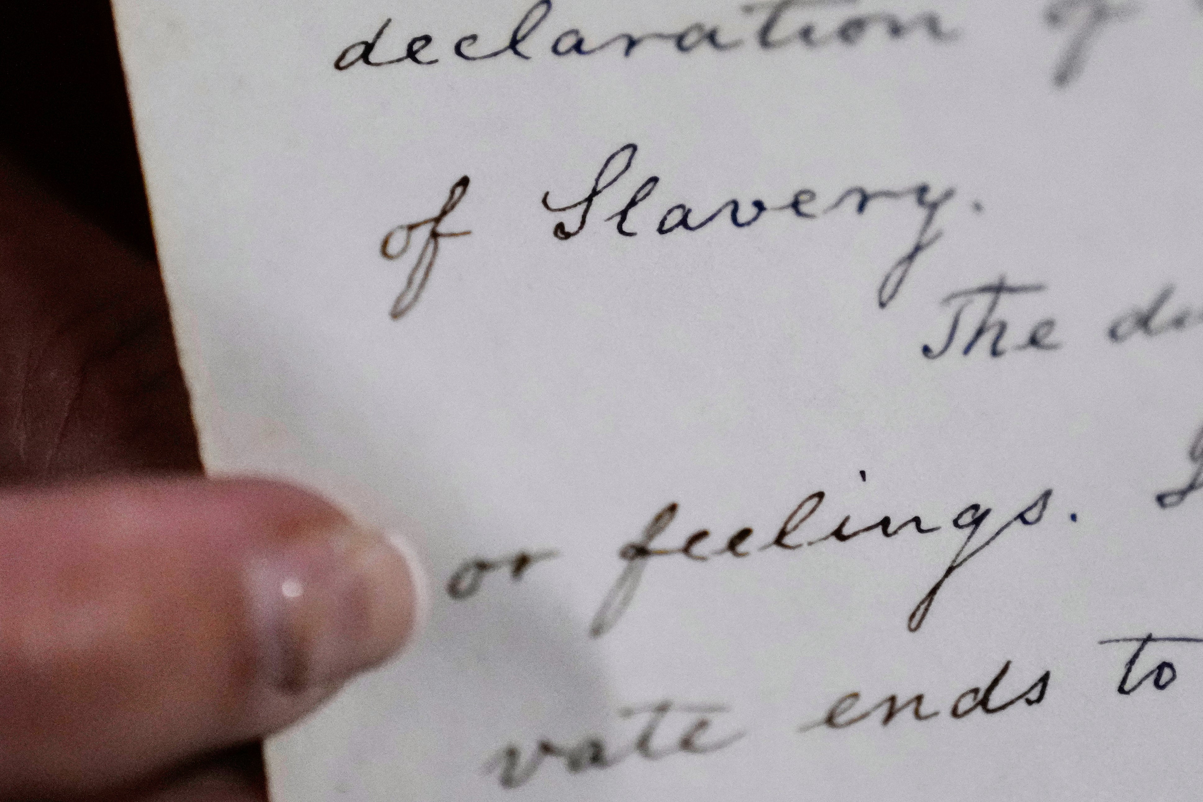 Baptist Lost Slavery Document