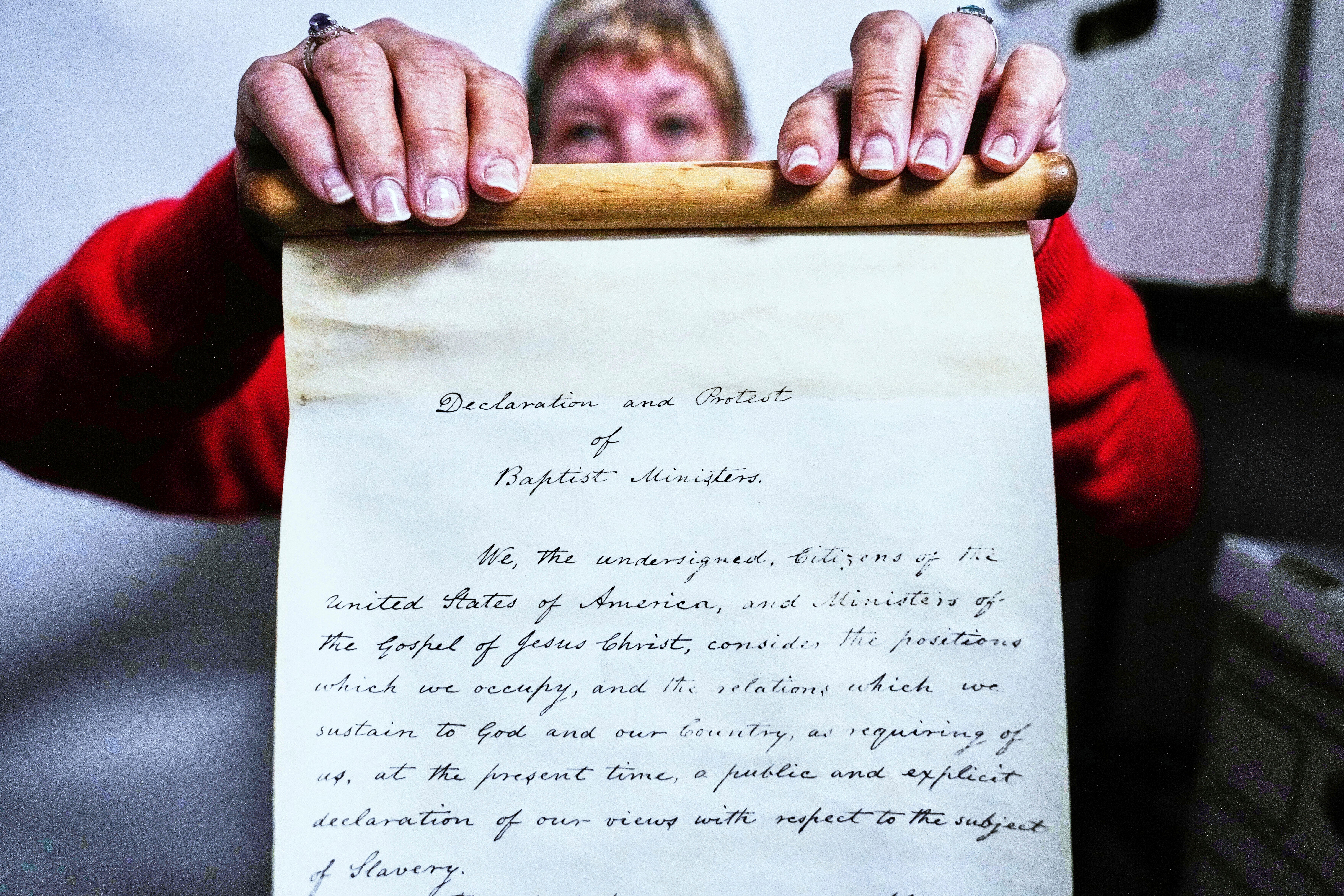 Baptist Lost Slavery Document