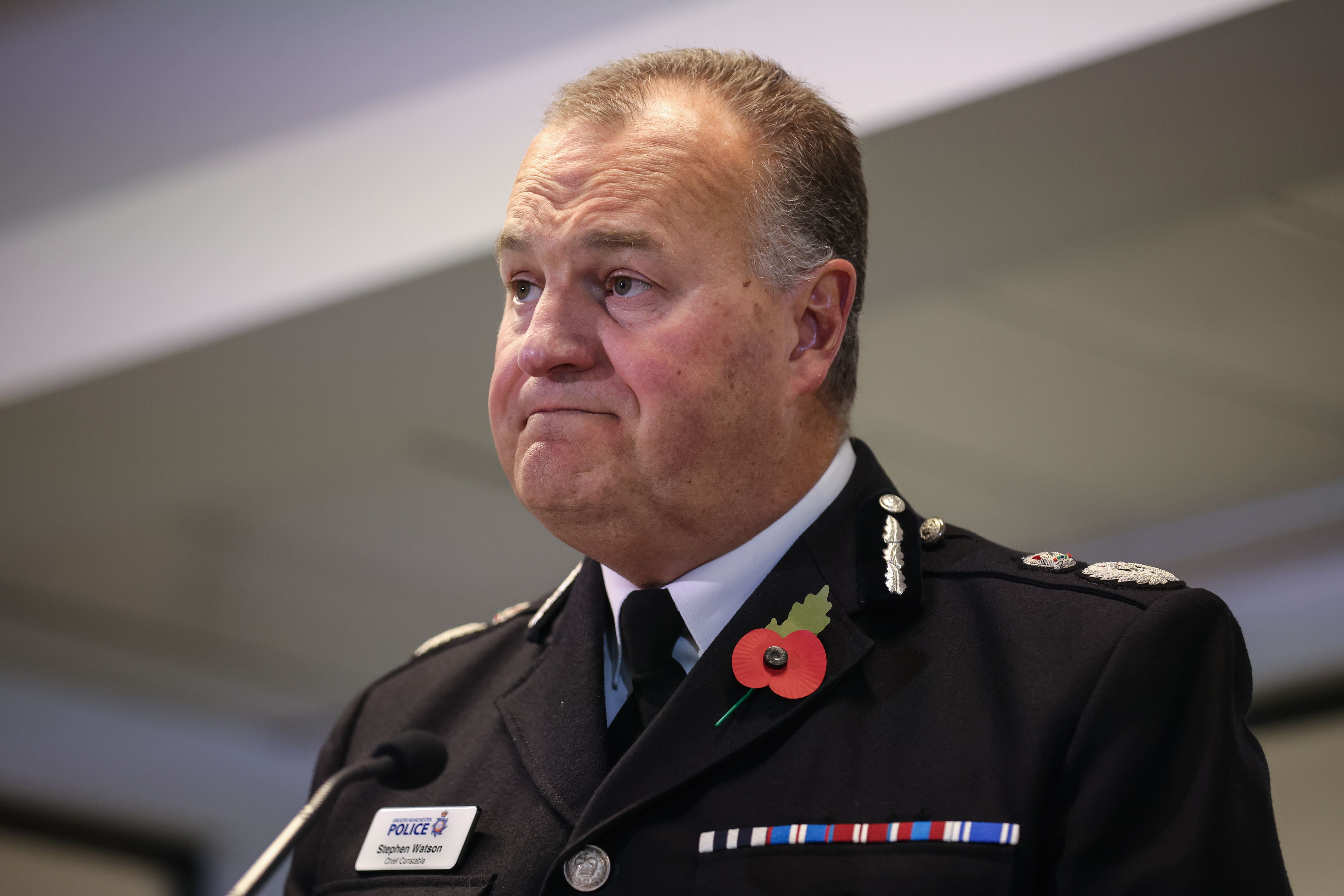 Greater Manchester Police Chief Constable Stephen Watson said the force will ‘relentlessly’ pursue grooming gangs (PA)