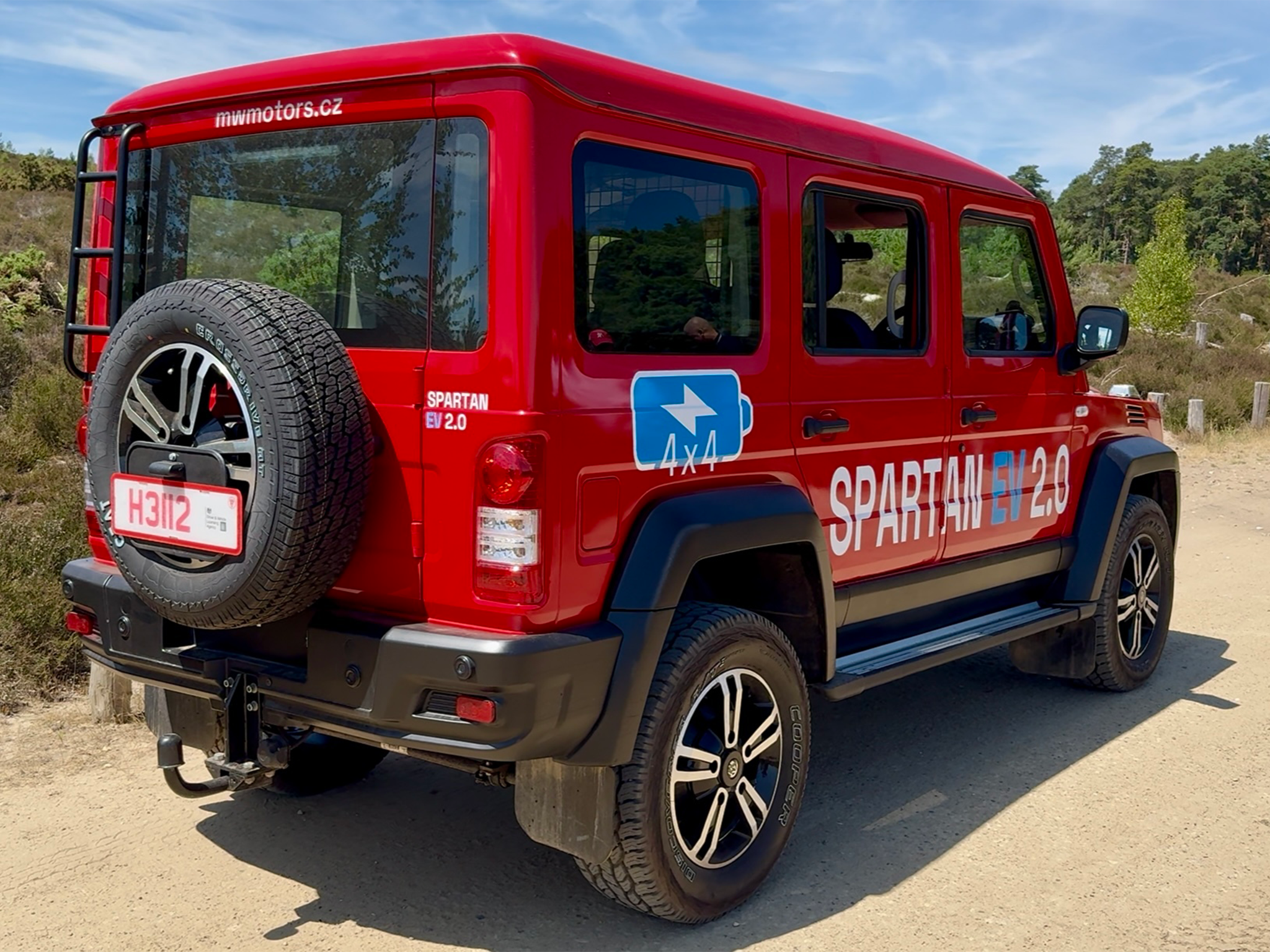 Clever off-road EV tech like hill control manages descent speeds automatically