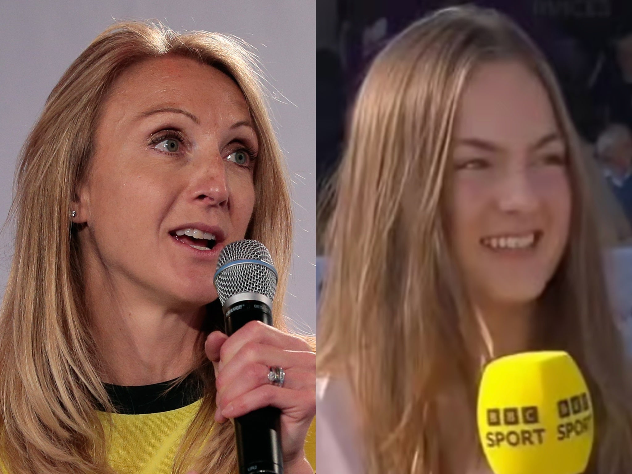 Paula Radcliffe and daughter Isla, 18